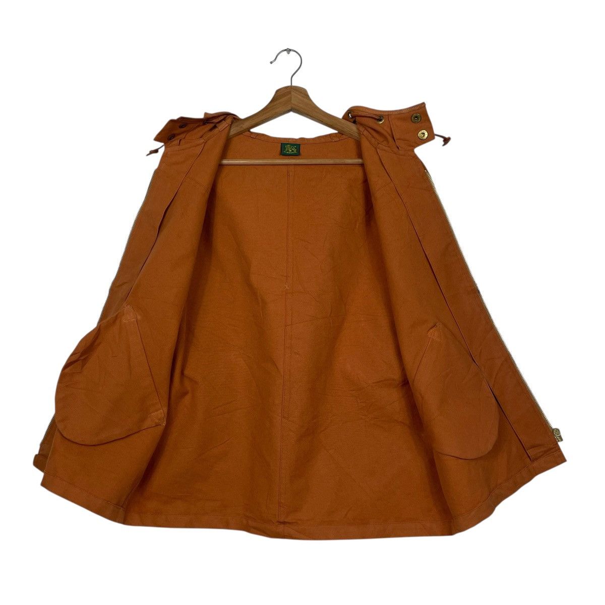 Il Bisonte Vintage IL Bisonte Duck Canvas Hooded Zipper Jacket Size US M / EU 48-50 / 2 - 12 Thumbnail