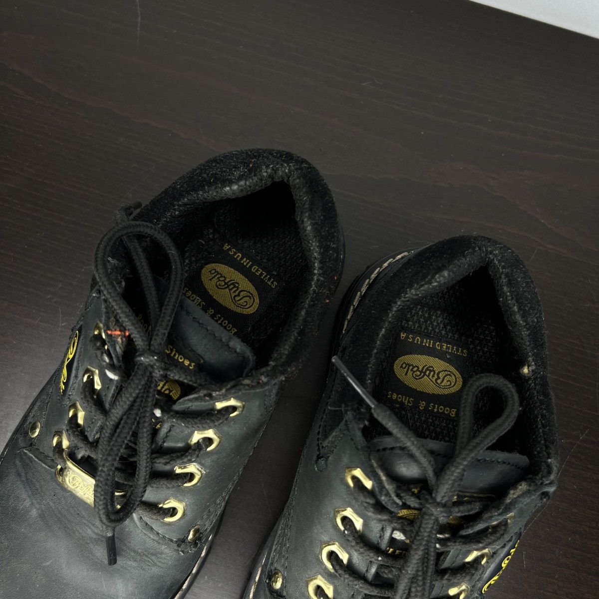 Buffalo London × Vintage Buffalo London “Classic” Low Top Platform Sneaker Shoes Y2K Size US 5.5 / IT 35.5 - 8 Thumbnail