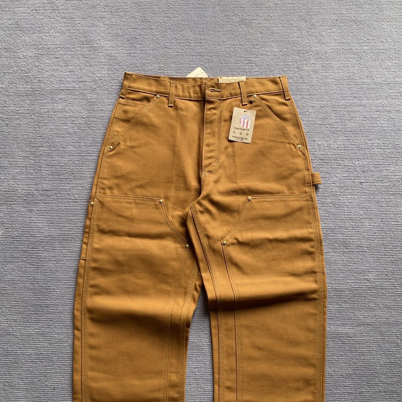 Carhartt × Vintage (32x34) Crazy Vintage Carhartt Double Knee B01 BRN Size US 32 / EU 48 - 2 Thumbnail
