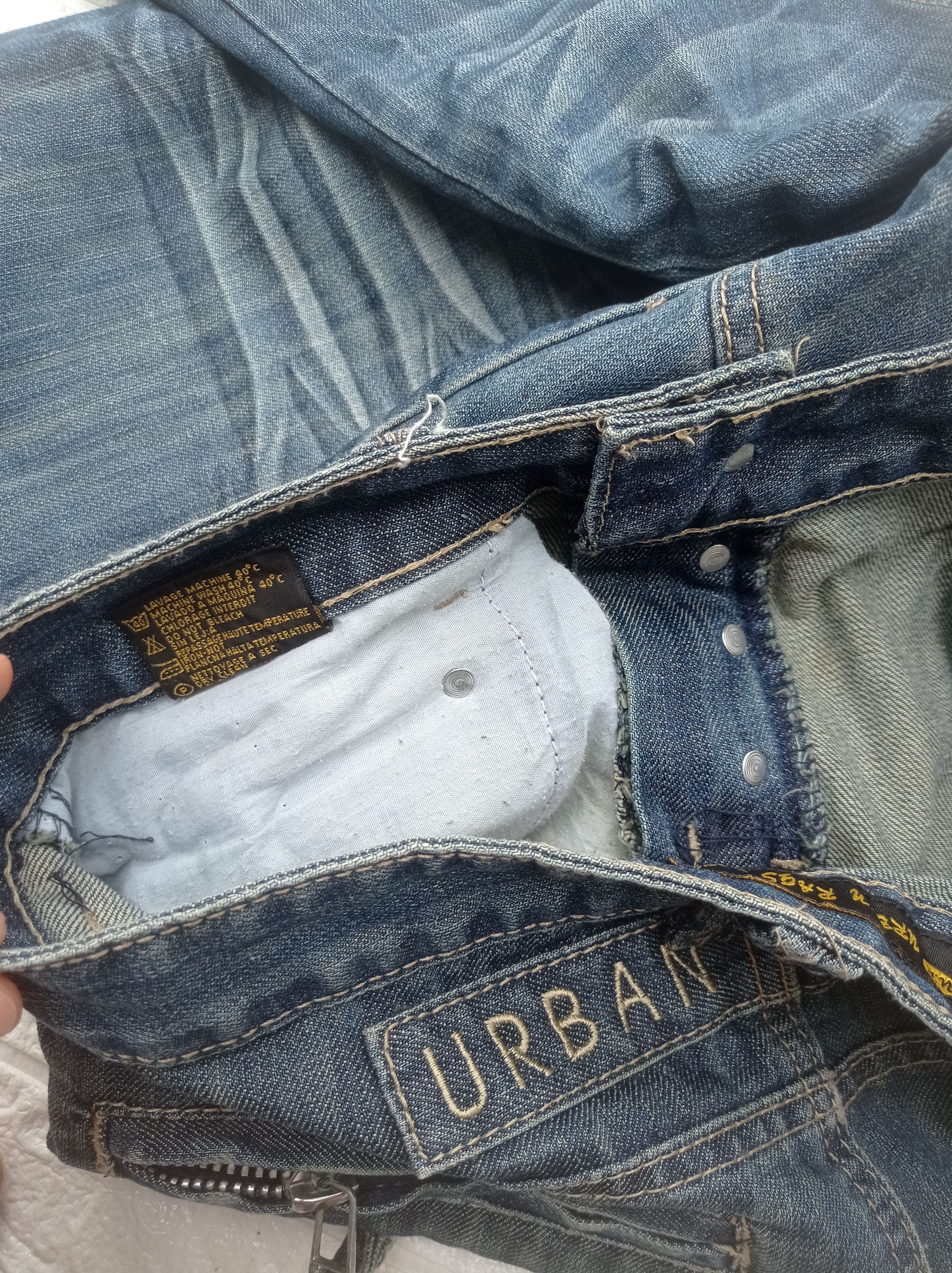 Urban Classics Urban rags denim jeans vintage #JD 0001 Size US 32 / EU 48 - 8 Thumbnail