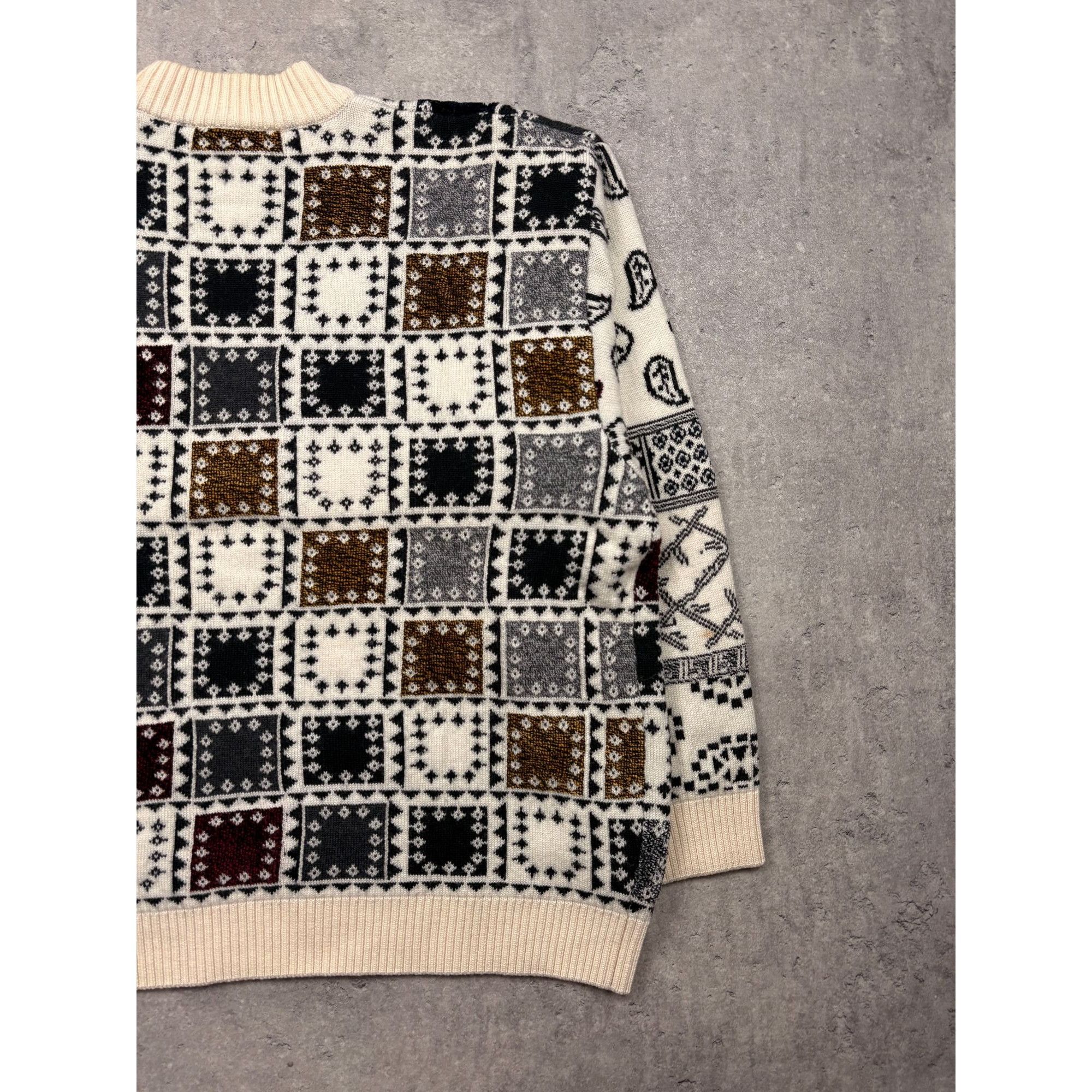 Japanese Brand The Minimalist Aesthetic: Japanese Style Textured Knit Sweat Size US L / EU 52-54 / 3 - 10 Thumbnail