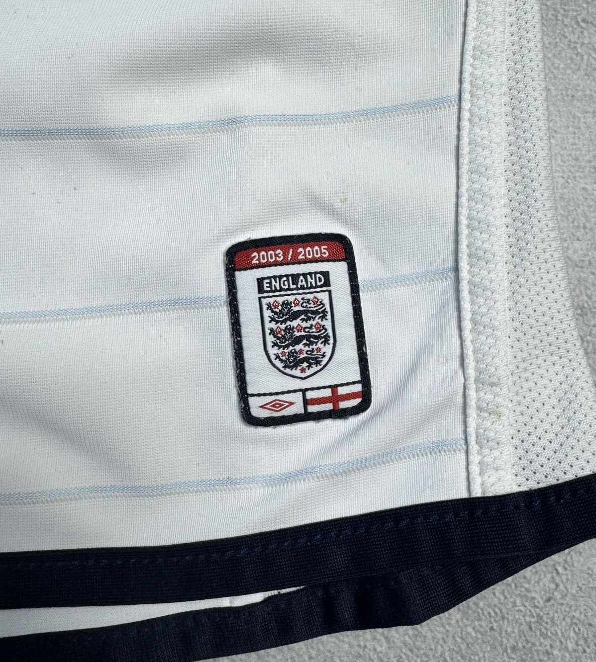 Umbro England 2003 2005 Home Shirt Jersey Reversible Umbro Size US L / EU 52-54 / 3 - 18 Thumbnail