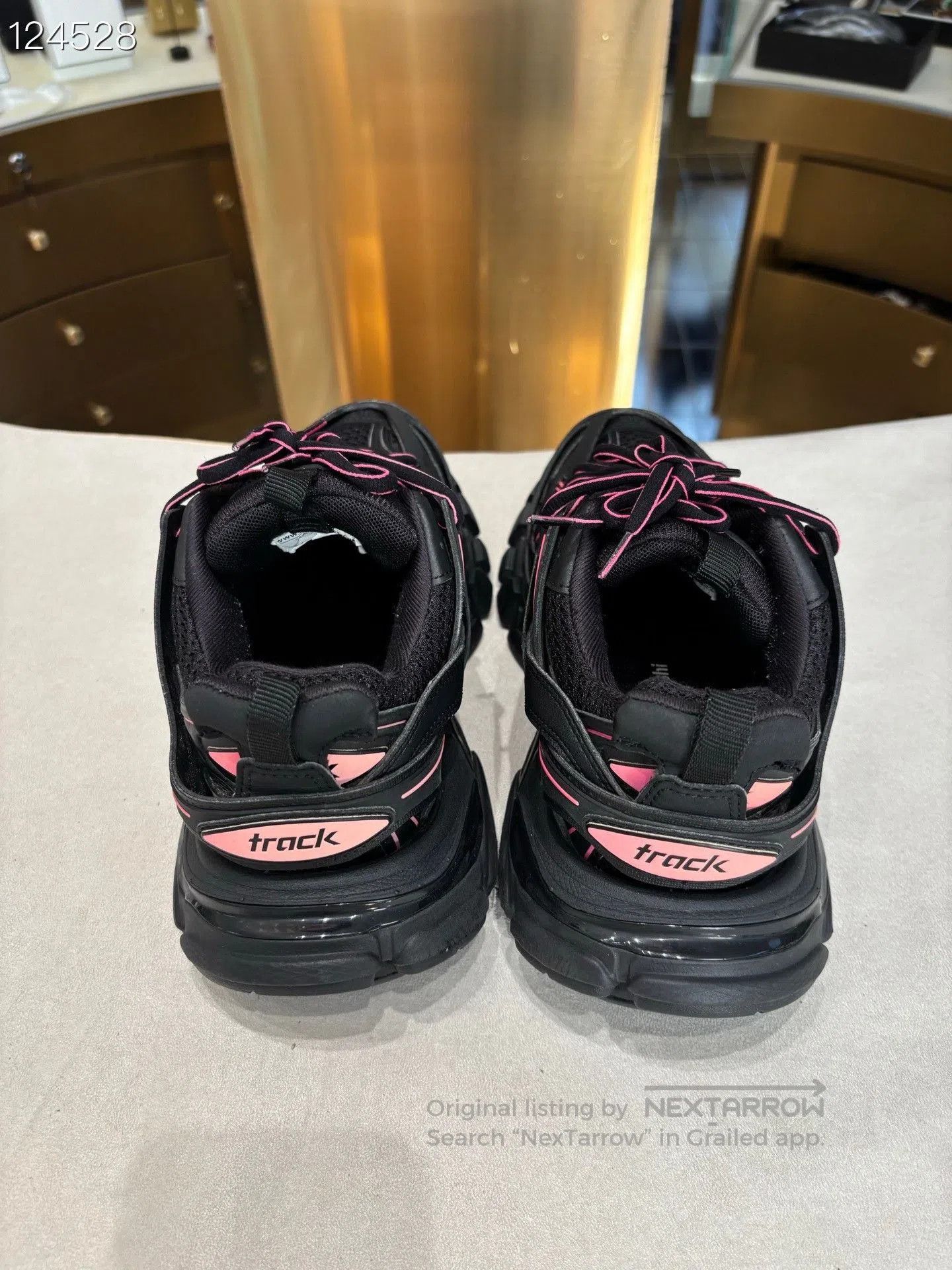 Balenciaga Balenciaga Track Dad Shoes Black Pink. Size US 5 / IT 35 - 4 Thumbnail