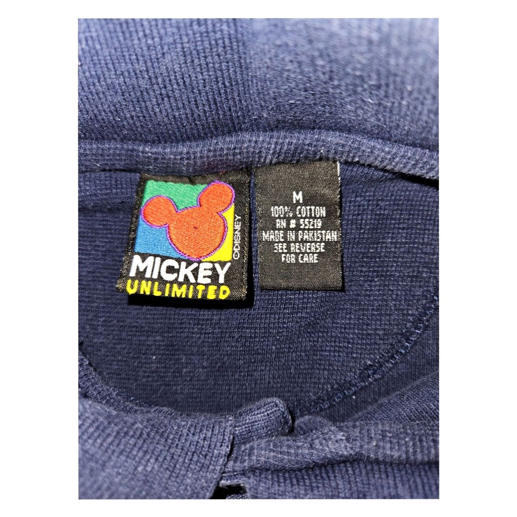 Mickey Unlimited VINTAGE Mickey Unlimited Polo Shirt Mens M Blue Embroidered Shirt Polo Golf Classic Dad Florida 44 in Chest Mens Size US M / EU 48-50 / 2 - 2 Thumbnail