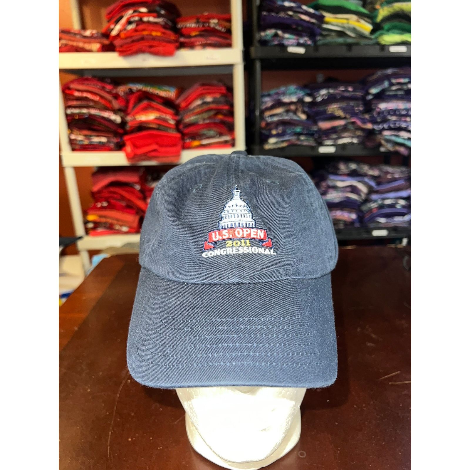 Vintage US Open Hat Congressional 2011 Cap Headwear OS Imperial Hats Size ONE SIZE - 1 Thumbnail