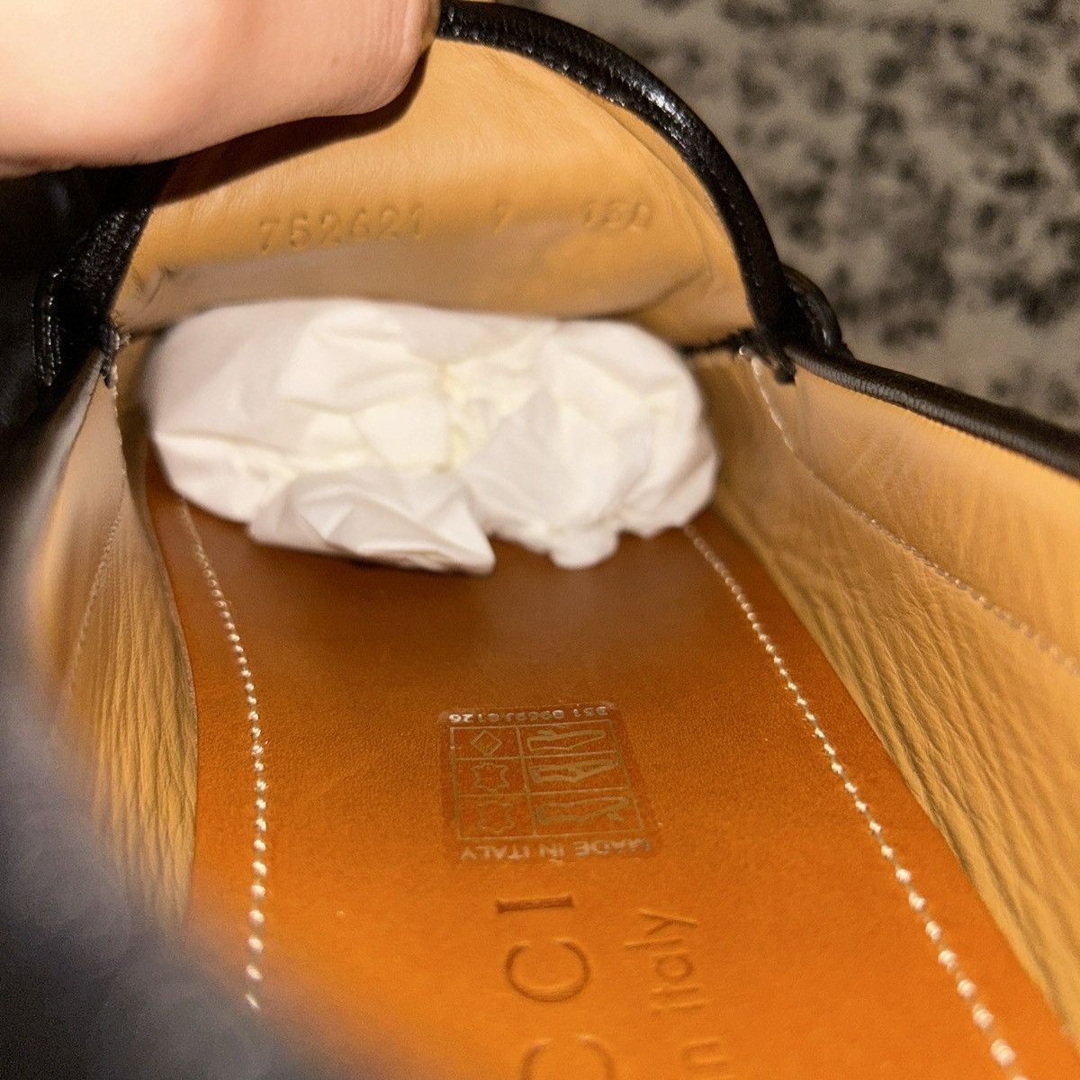 Gucci Gucci Men Gommino Driver Loafers with Half Horsebit Black Size US 7 / EU 40 - 9 Thumbnail