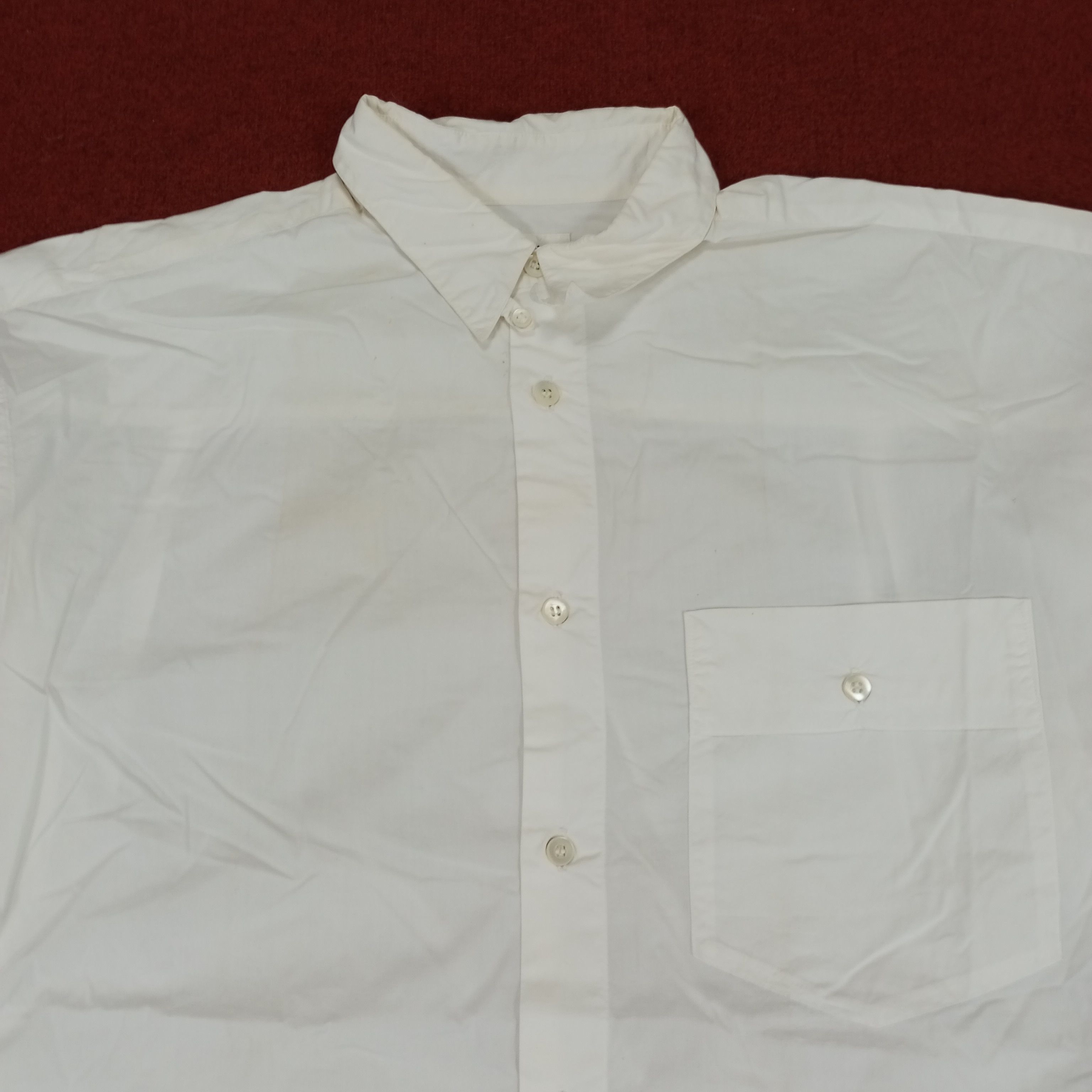 Designer × Issey Miyake × Vintage Issey Miyake Japanese Designer Shirt Size US L / EU 52-54 / 3 - 2 Thumbnail