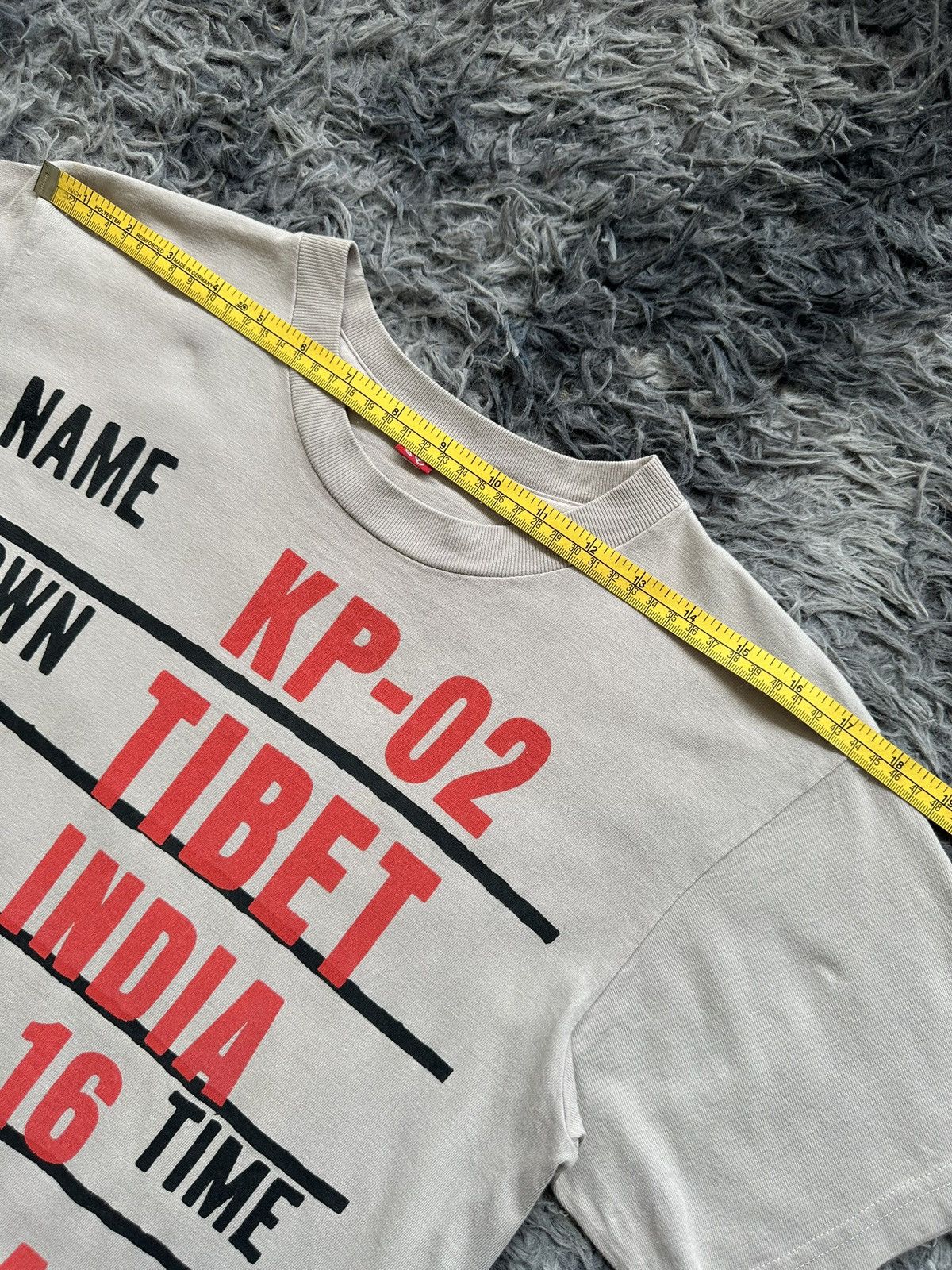 Kapital 00's Kapital '' Peace '' tee Size US S / EU 44-46 / 1 - 8 Thumbnail