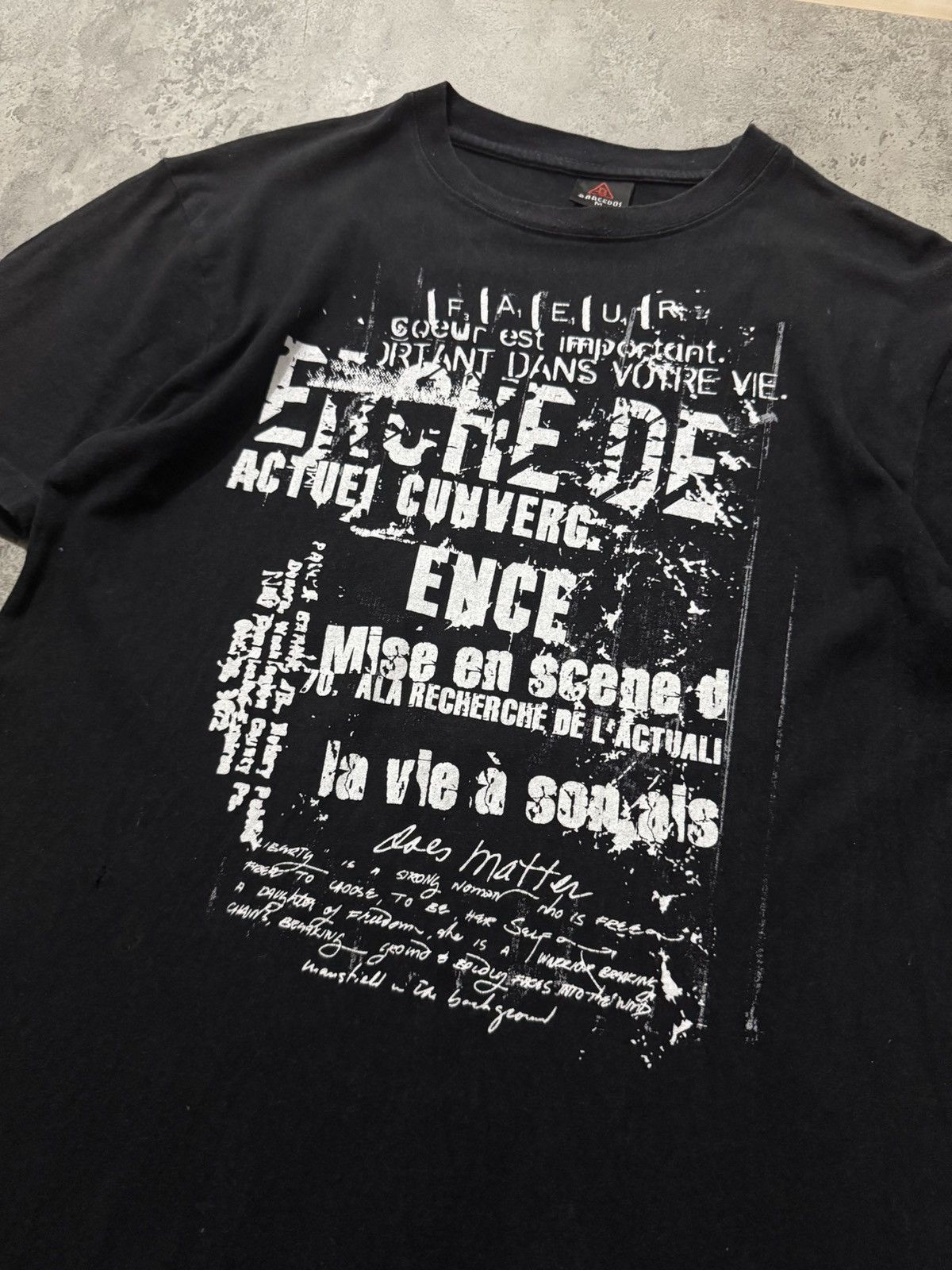 Hysteric Glamour Barcedos poem grunge tee Size US M / EU 48-50 / 2 - 2 Thumbnail