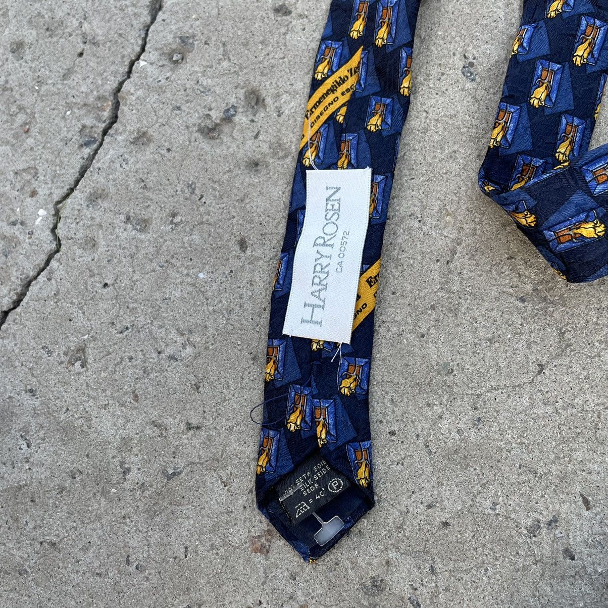 Ermenegildo Zegna Vintage Ermenegildo Zegna Tie Silk Y2K 90s USA Size ONE SIZE - 2 Thumbnail