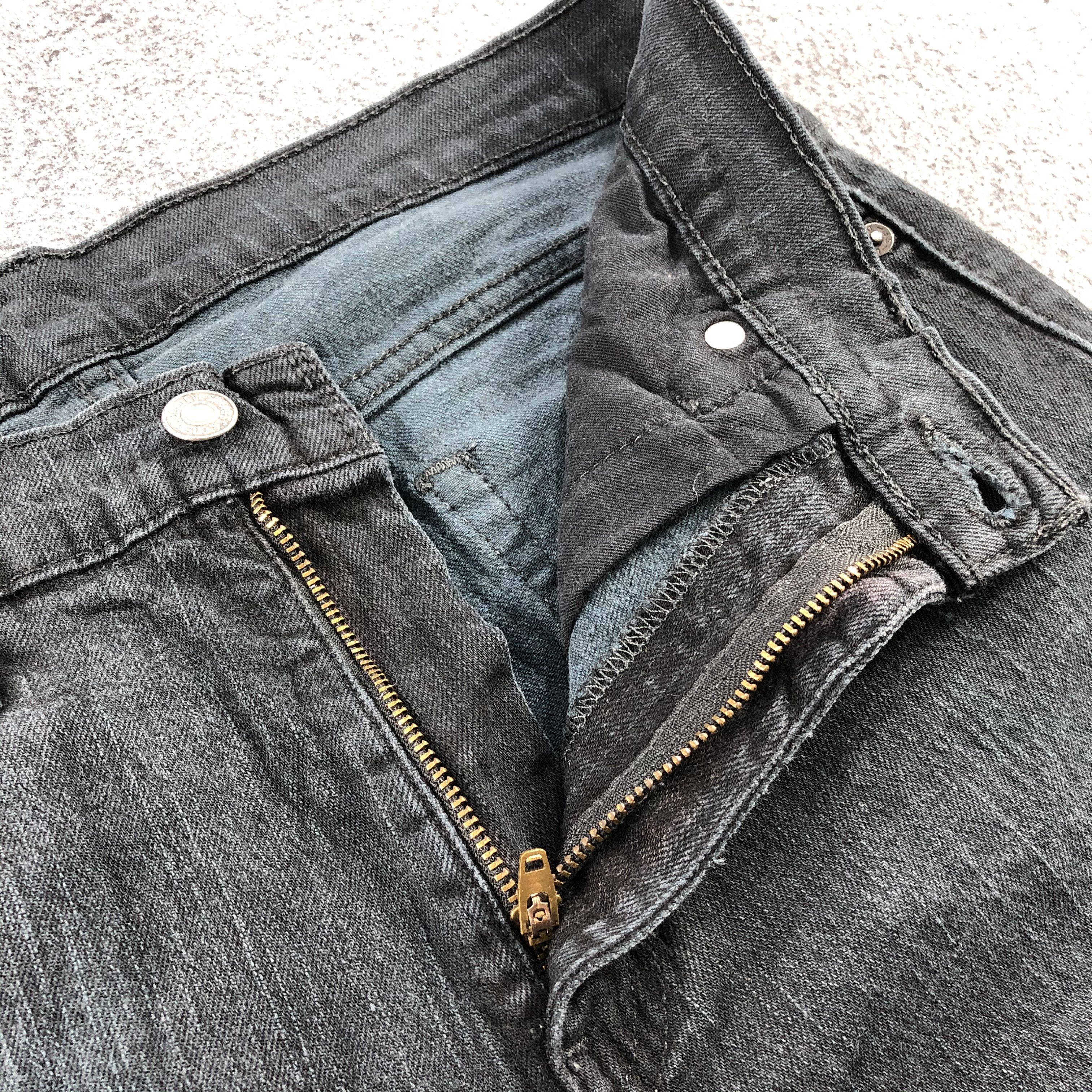 Levi's Skinny Levis S496 Jeans DarkWash Denim-J1113 Size US 31 - 10 Thumbnail