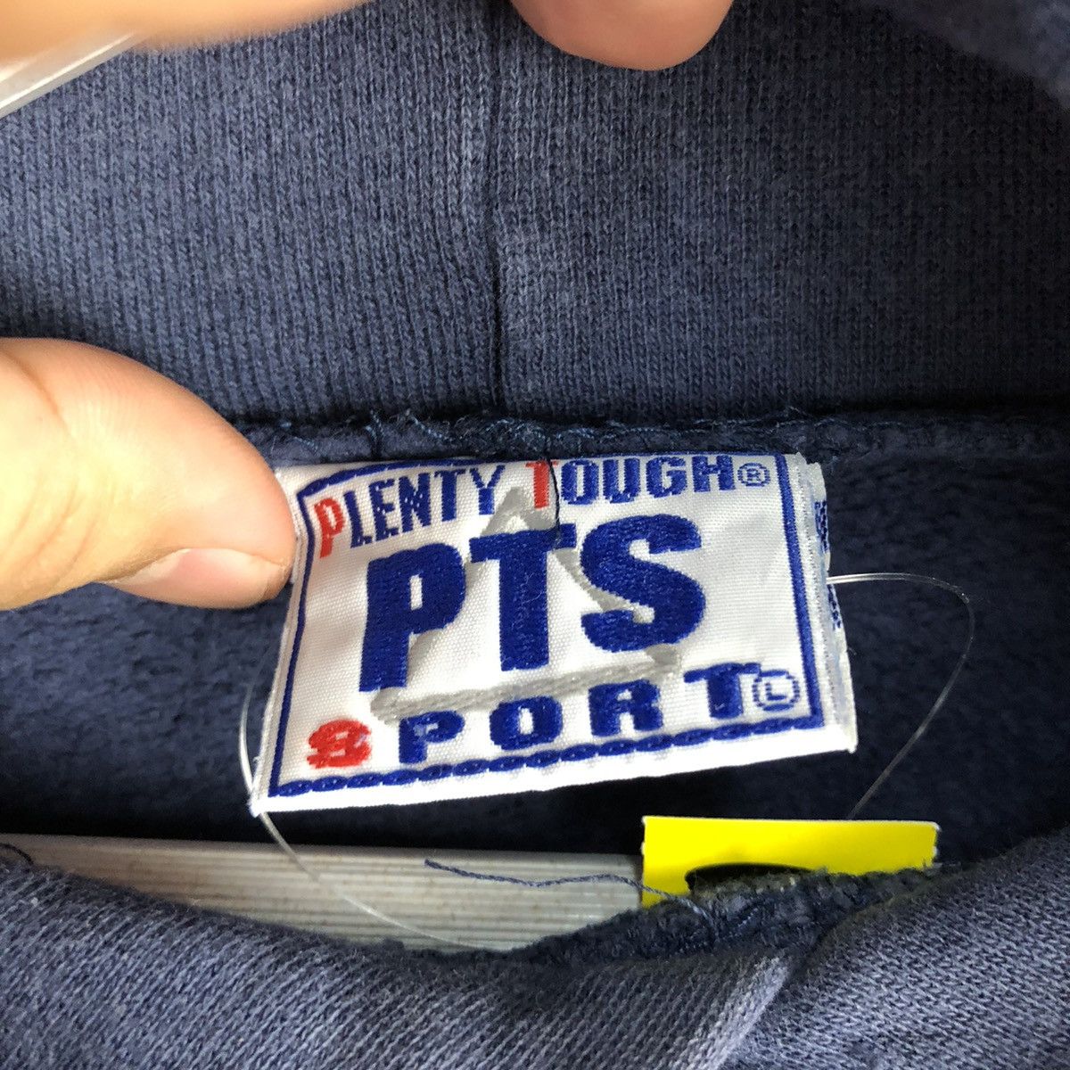 Japanese Brand Plenty Tough Sports Darkblue Hoodie #A1277 Size US L / EU 52-54 / 3 - 10 Thumbnail