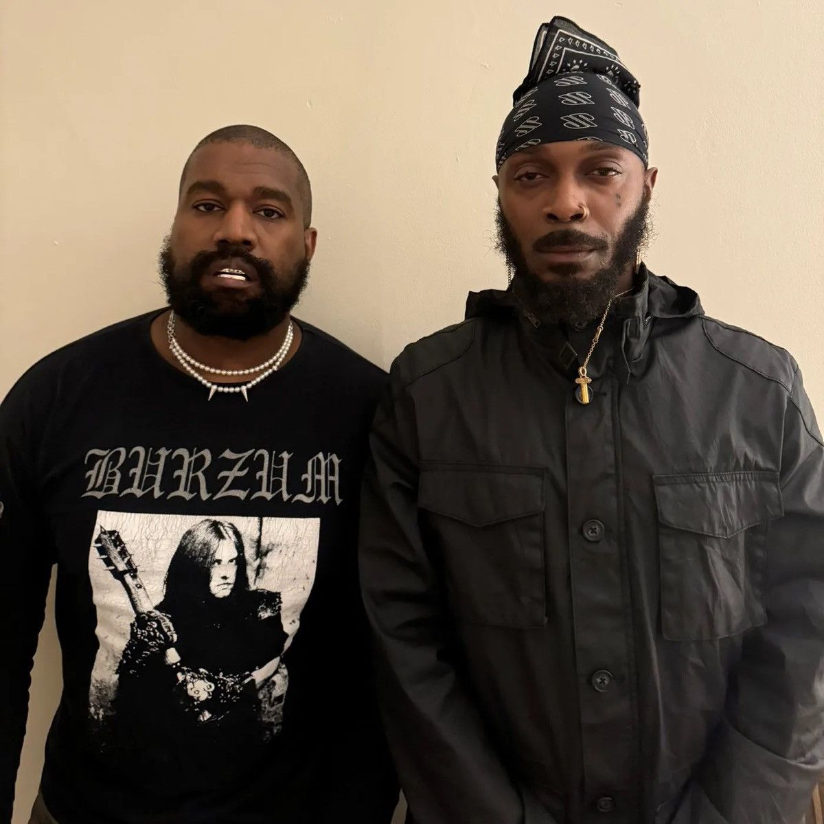 Band Tees × Kanye West Burzum Anthology Aske Vintage Long Sleeve Kanye West Rare Size US L / EU 52-54 / 3 - 6 Thumbnail