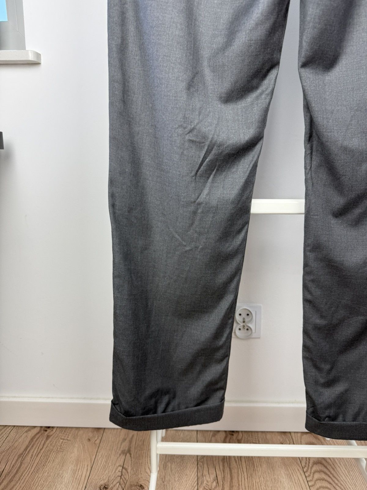 Ermenegildo Zegna Ermenegildo Zegna Pants Wool S Gray Size US 36 / EU 52 - 10 Thumbnail