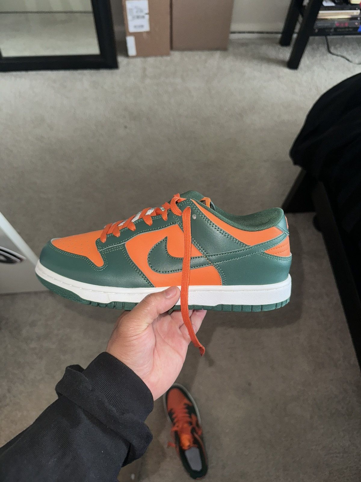 Nike Dolphins Dunk Low Size US 8 / EU 41 - 1 Thumbnail