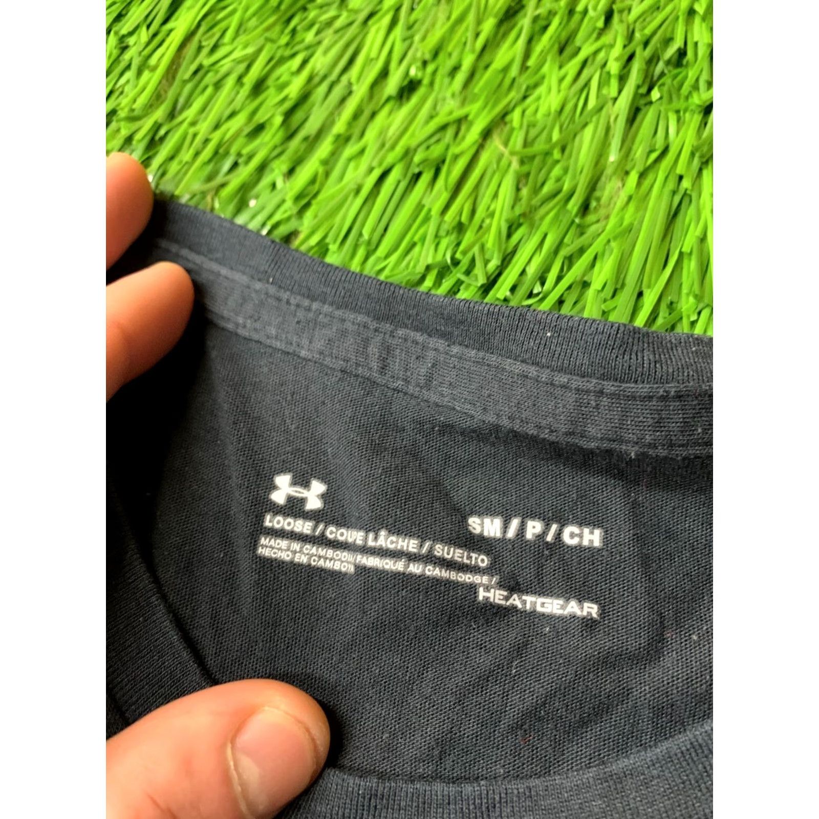 Under Armour UNDER ARMOUR HEATGEAR Shirt Men S Black 2018 CrossFit Jersey Jersey Short Sleeve Logo 60% Cotton 40% Polyester Size US S / EU 44-46 / 1 - 4 Thumbnail