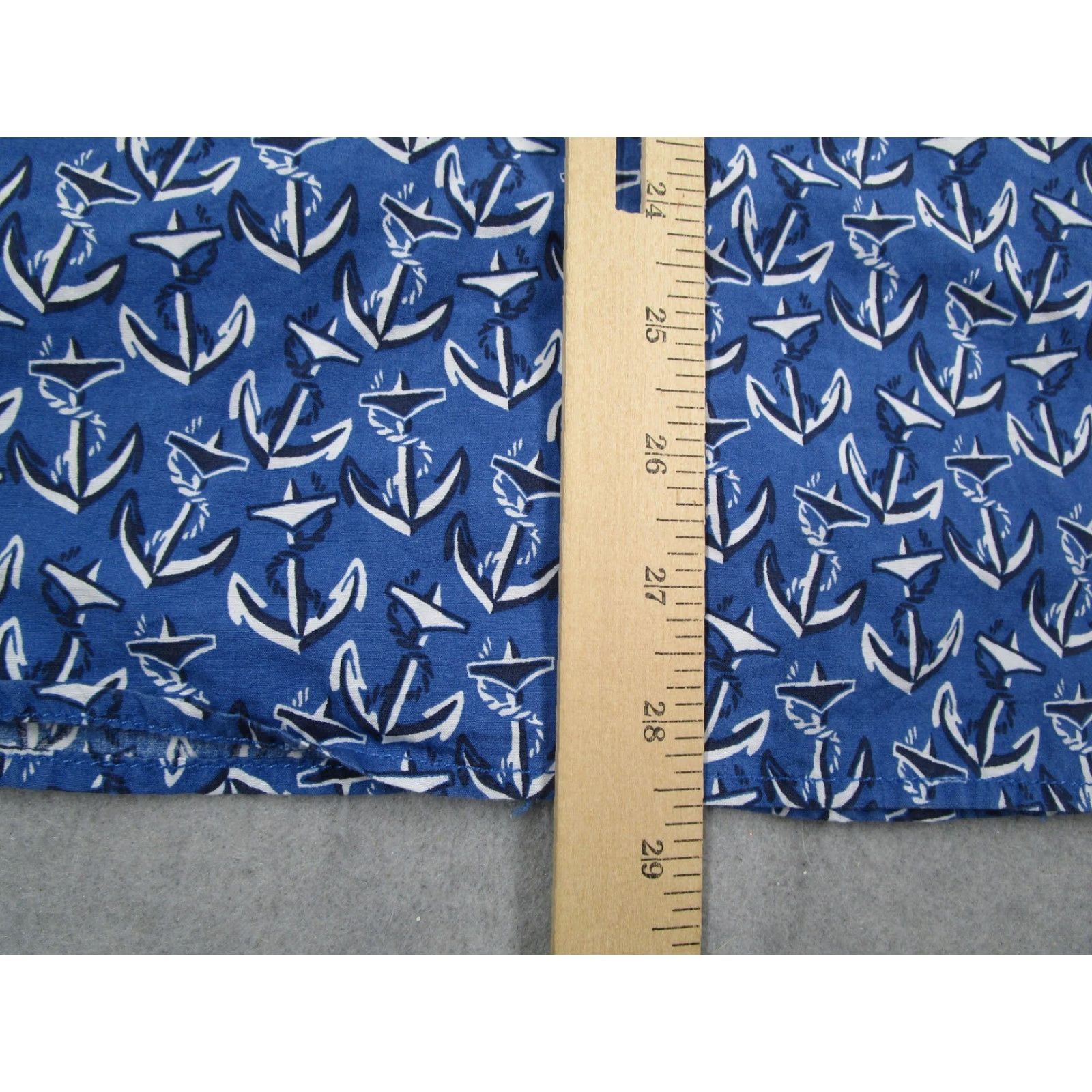 Reyn Spooner Reyn Spooner Shirt Mens XL Blue Anchor Print Nautical Hawaiian Aloha Button Up Size US XL / EU 56 / 4 - 7 Thumbnail
