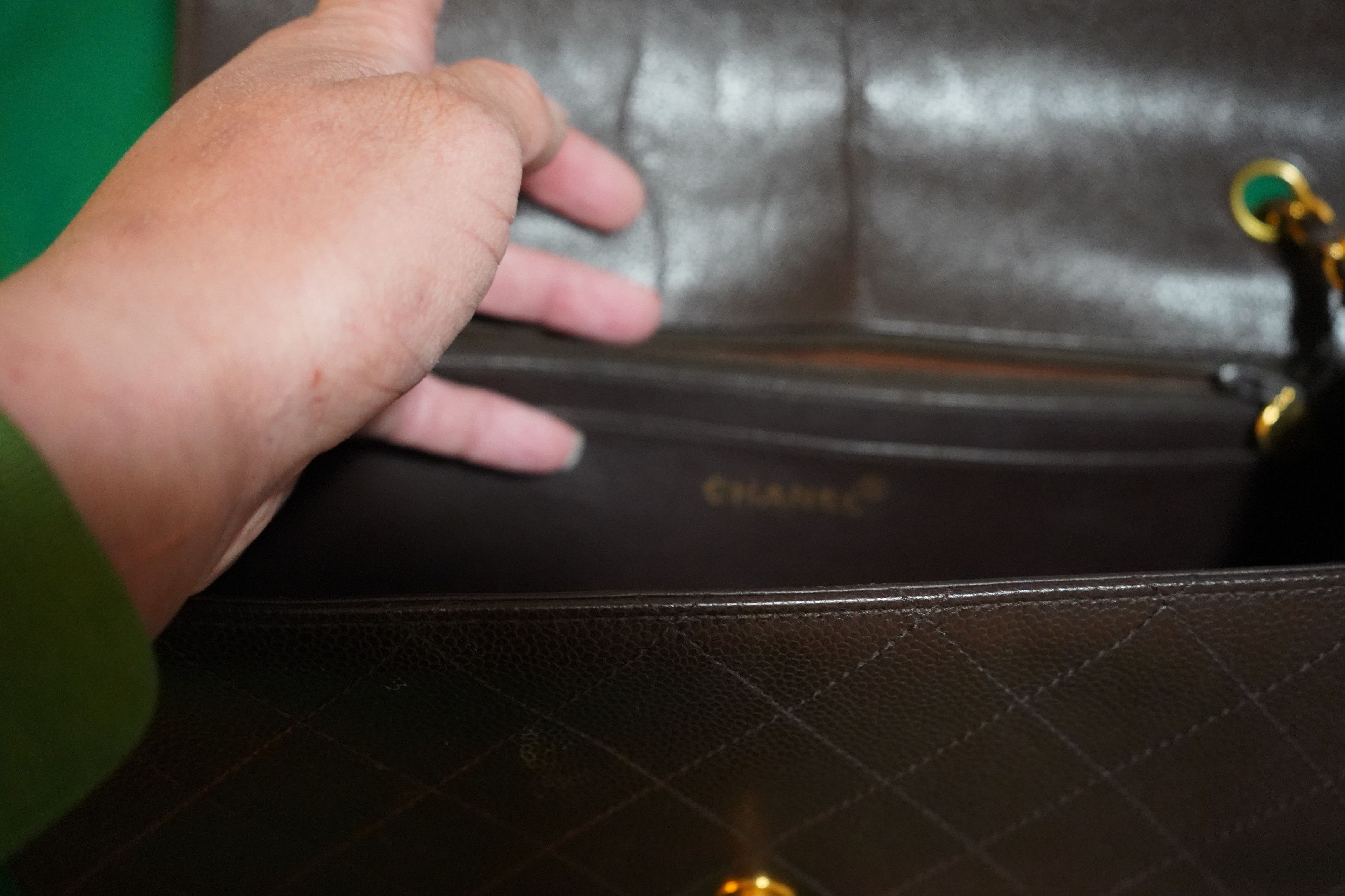 Chanel Chanel Vintage Jumbo Purse Size ONE SIZE - 3 Thumbnail