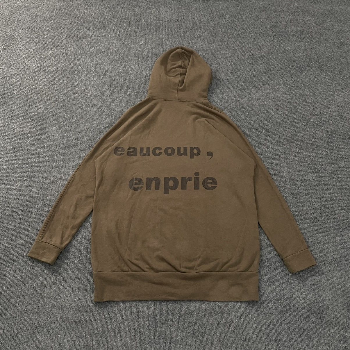 Issey Miyake Mercibeaucoup by Issey Miyake Spell Out Hoodies Size US L / EU 52-54 / 3 - 9 Thumbnail