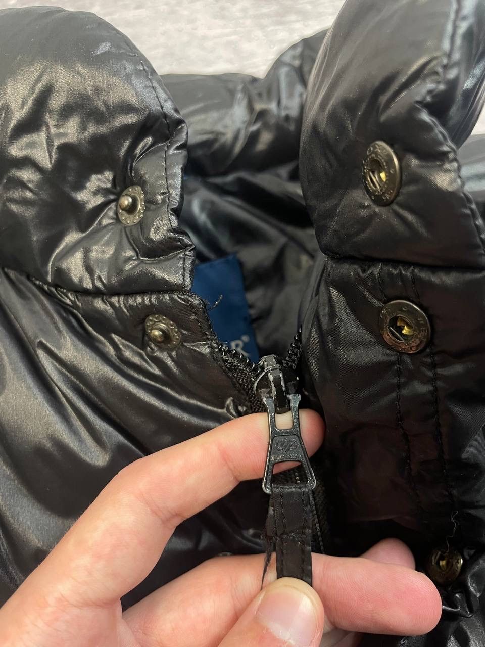 Moncler Vintage 80s Moncler Grenoble Logo Down Puffer Jacket Y2K Size US L / EU 52-54 / 3 - 8 Thumbnail