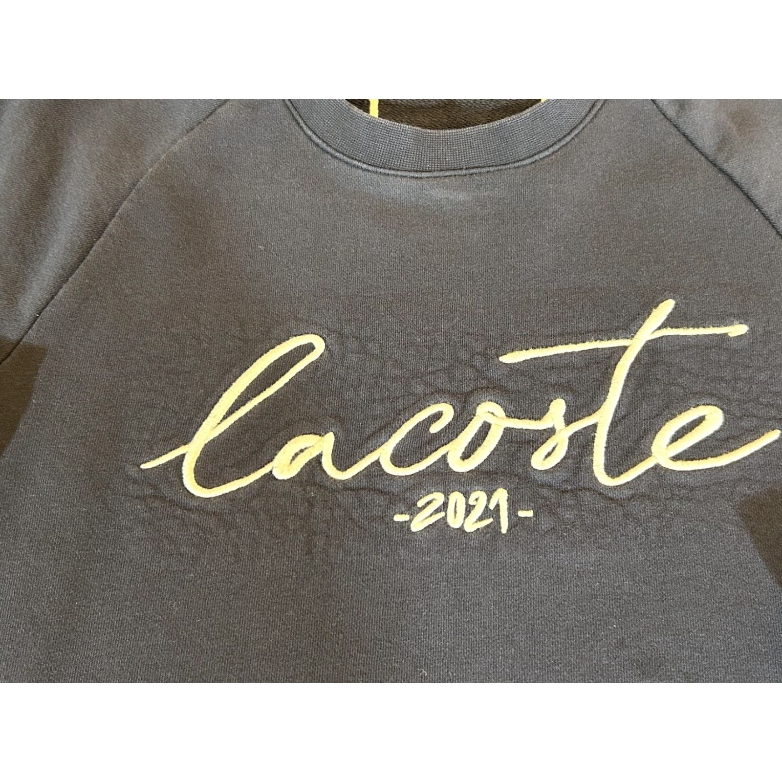 Lacoste Lacoste Sweatshirt Mens XS Blue Miami Open 2021 Tennis Crewneck Preppy Graphic Print Embroidered Logo Pullover Knit Cotton Polyester Spandex Sports Size US XS / EU 42 / 0 - 3 Thumbnail