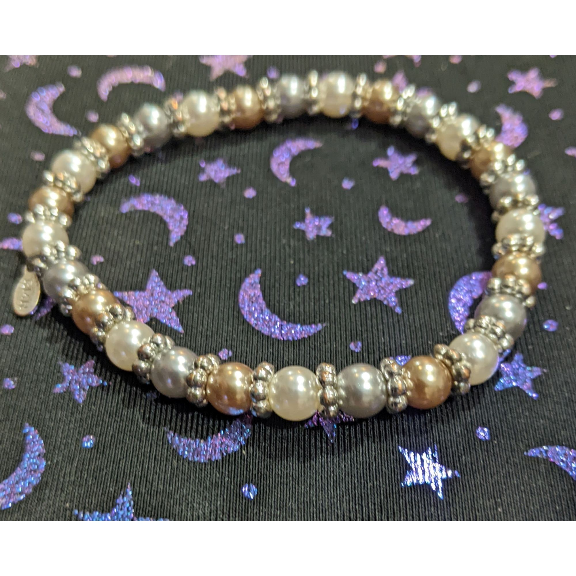 Other Roman Elegant Simple Pearl Stretch Bracelet Size ONE SIZE - 5 Thumbnail