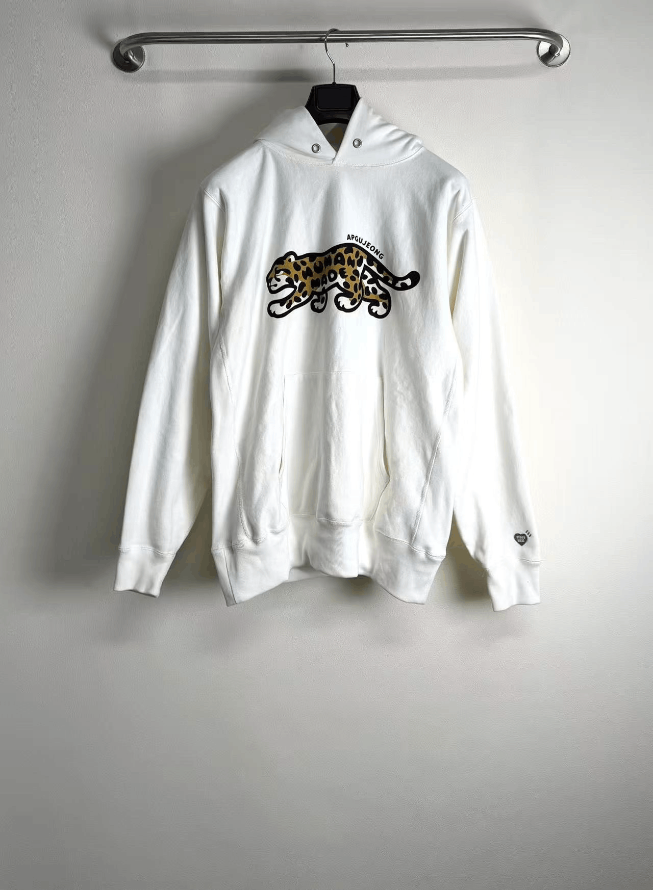 Human Made × Wtaps Human Made x WTAPS Sweethearts Hoodie White Sz
