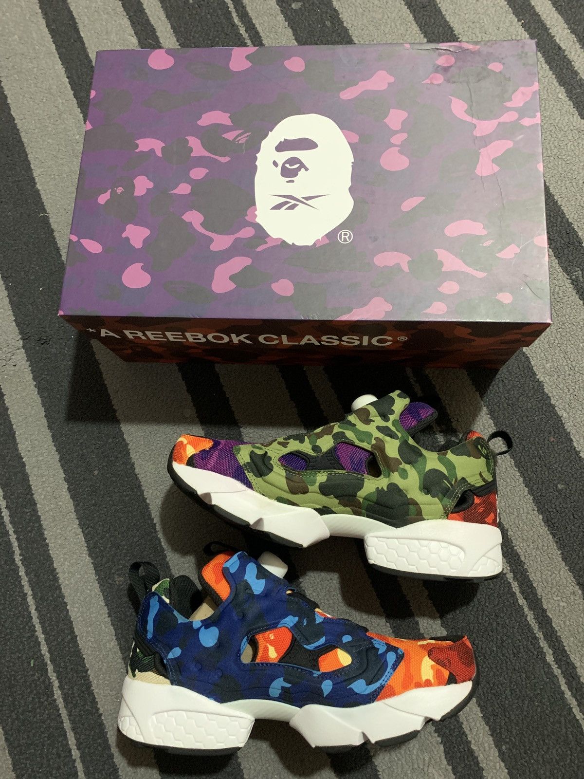 Bape × Reebok Bape x Reebok Instapump Fury OG Size US 8 / EU 41 - 7 Thumbnail