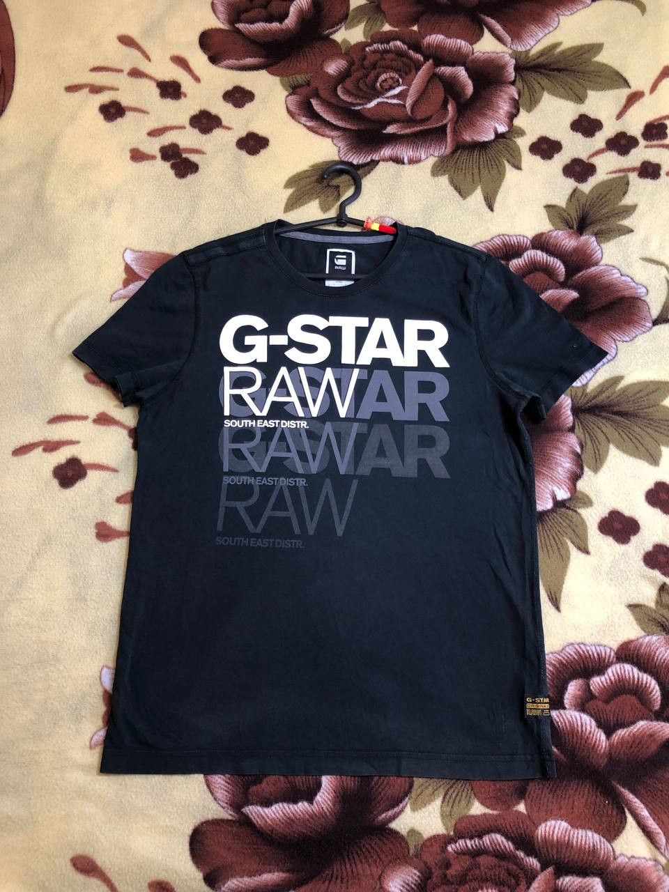 G-Star G-Star Raw Black Stitched Graphic T-Shirt Tee Size US M / EU 48-50 / 2 - 1 Thumbnail