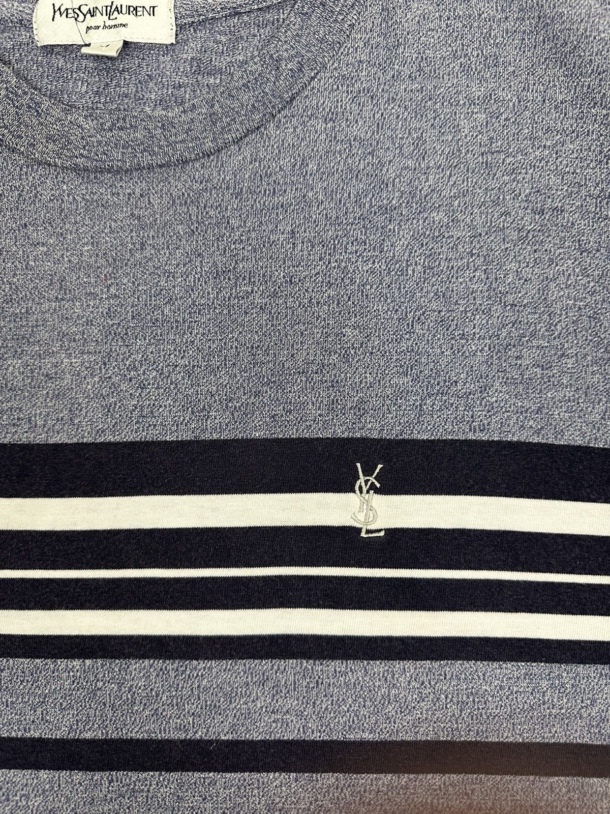 Yves Saint Laurent Rare🔥Vintage YSL Shirt Small Logo Spell Out Size US M / EU 48-50 / 2 - 6 Thumbnail