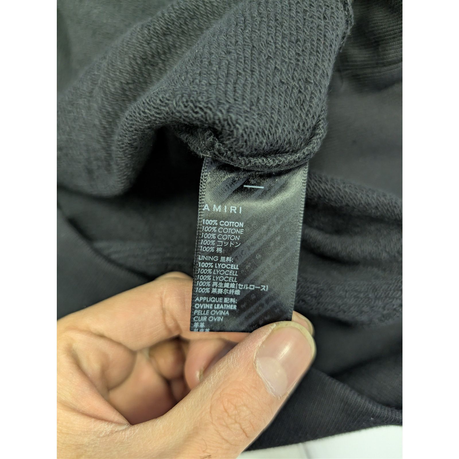 Amiri o1rshd1 Chemist Hoodie in Black Size US S / EU 44-46 / 1 - 18 Thumbnail