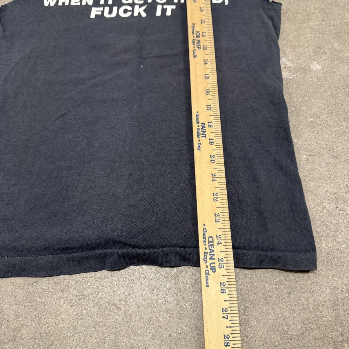 Vintage VINTAGE 90s ARCHIVE STYLE FUCK IT PUNK GRUNGE TANK TOP Size US M / EU 48-50 / 2 - 8 Thumbnail