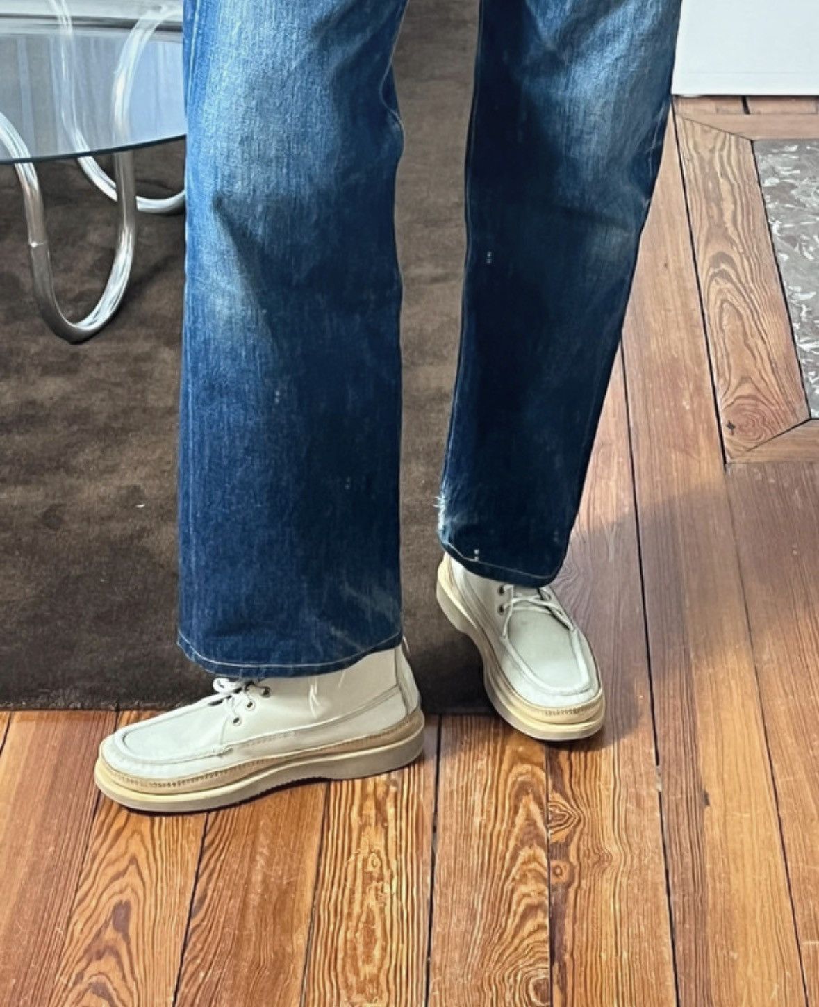 Russell Moccasin Co. Russell Moccasin – Moc Toe Boots in Beige Leather Size US 7.5 / EU 40-41 - 2 Thumbnail