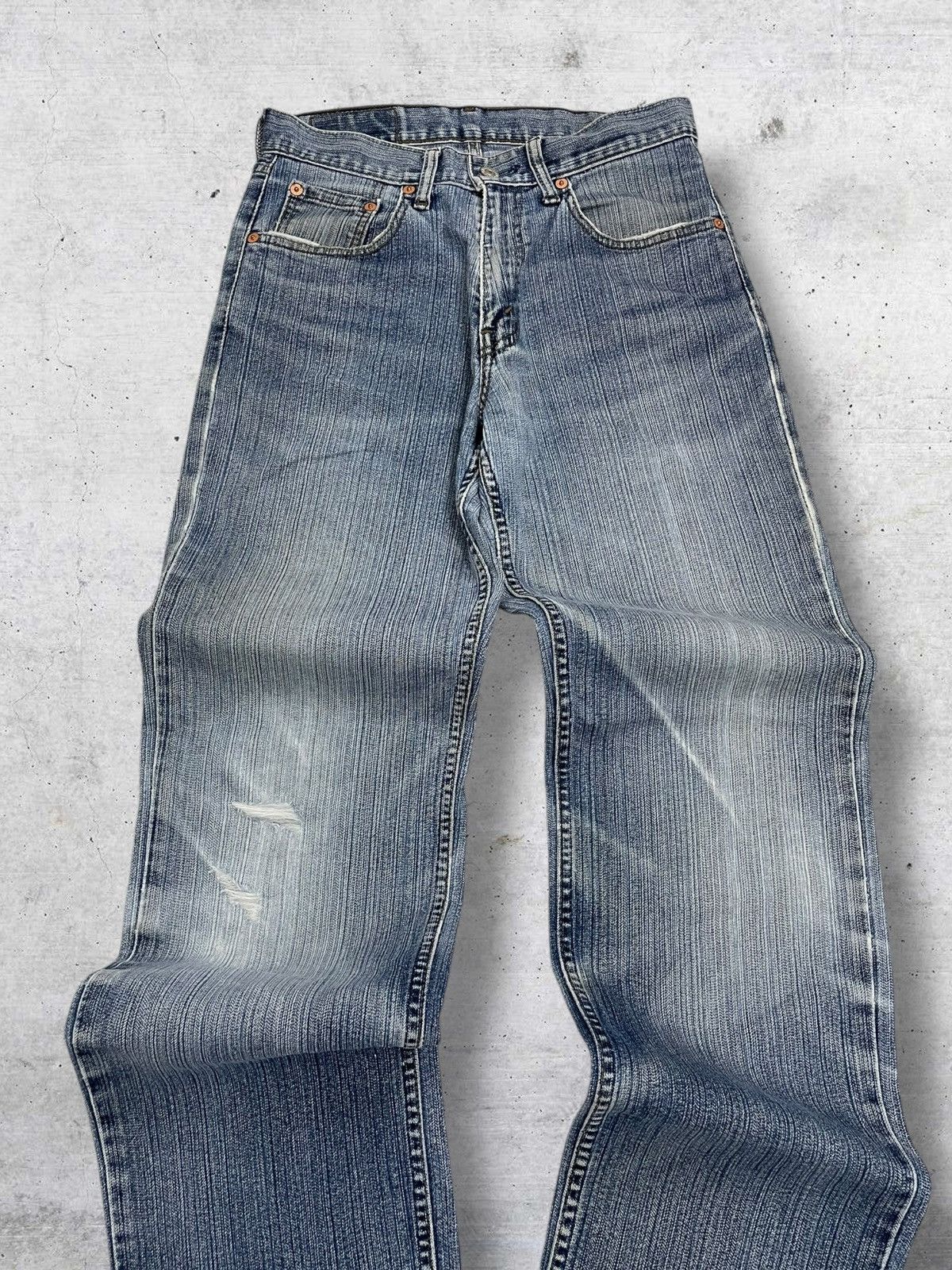 Levi's Vintage Clothing VINTAGE 533 LEVIS USA DESIGNER 90S OG OLD RIPPED BLUE DENIM Size US 28 / EU 44 - 4 Thumbnail