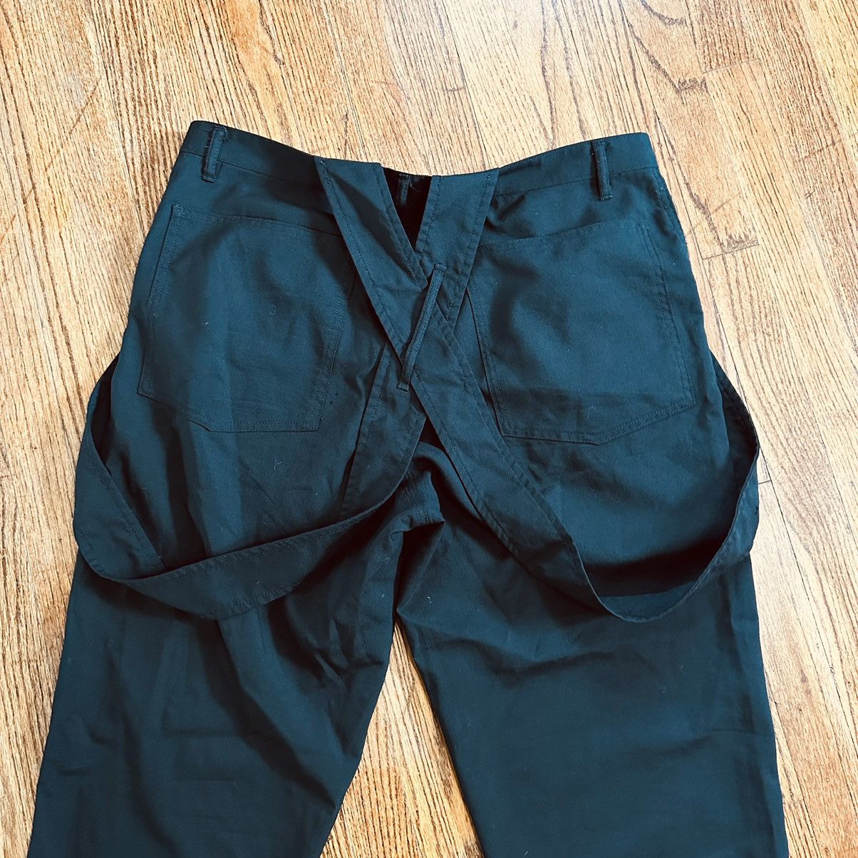 Comme des Garcons Black Cdg Black Strap Pants Size US 34 / EU 50 - 5 Thumbnail