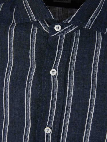 Brunello Cucinelli o1la1rc1a0325 Shirt in Night Blue Size US L / EU 52-54 / 3 - 4 Thumbnail