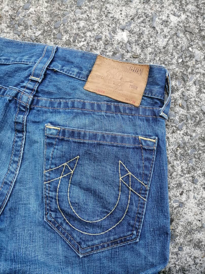 True Religion True Religion Section Buck Denim Jeans Size US 33 - 6 Thumbnail