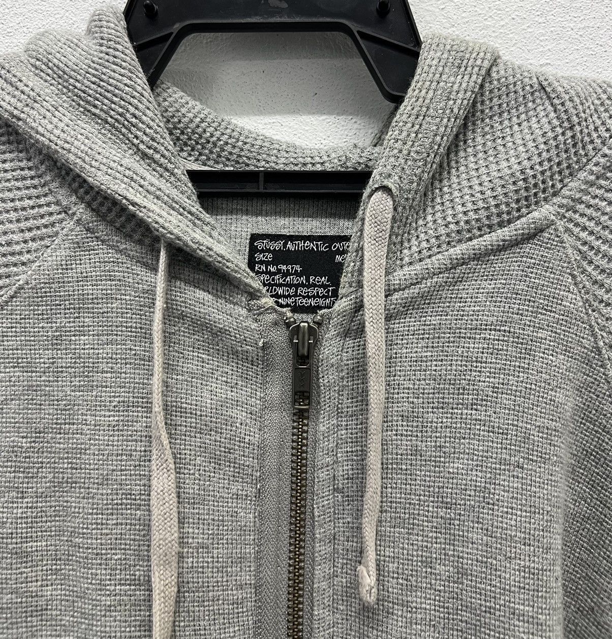 Stussy × Vintage Vintage Stussy 90s Authentic Outer Gear hoodie Size US M / EU 48-50 / 2 - 3 Thumbnail