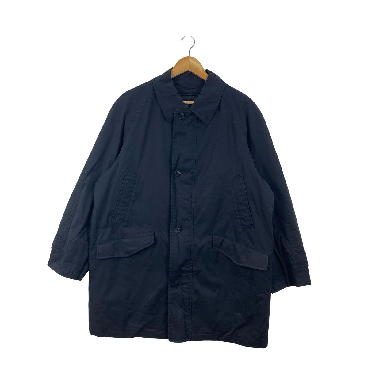 Burberry BURBERRY LONDON Lightweight Mac Coat Jacket Button Up Nova Size US XXL / EU 58 / 5 - 3 Thumbnail