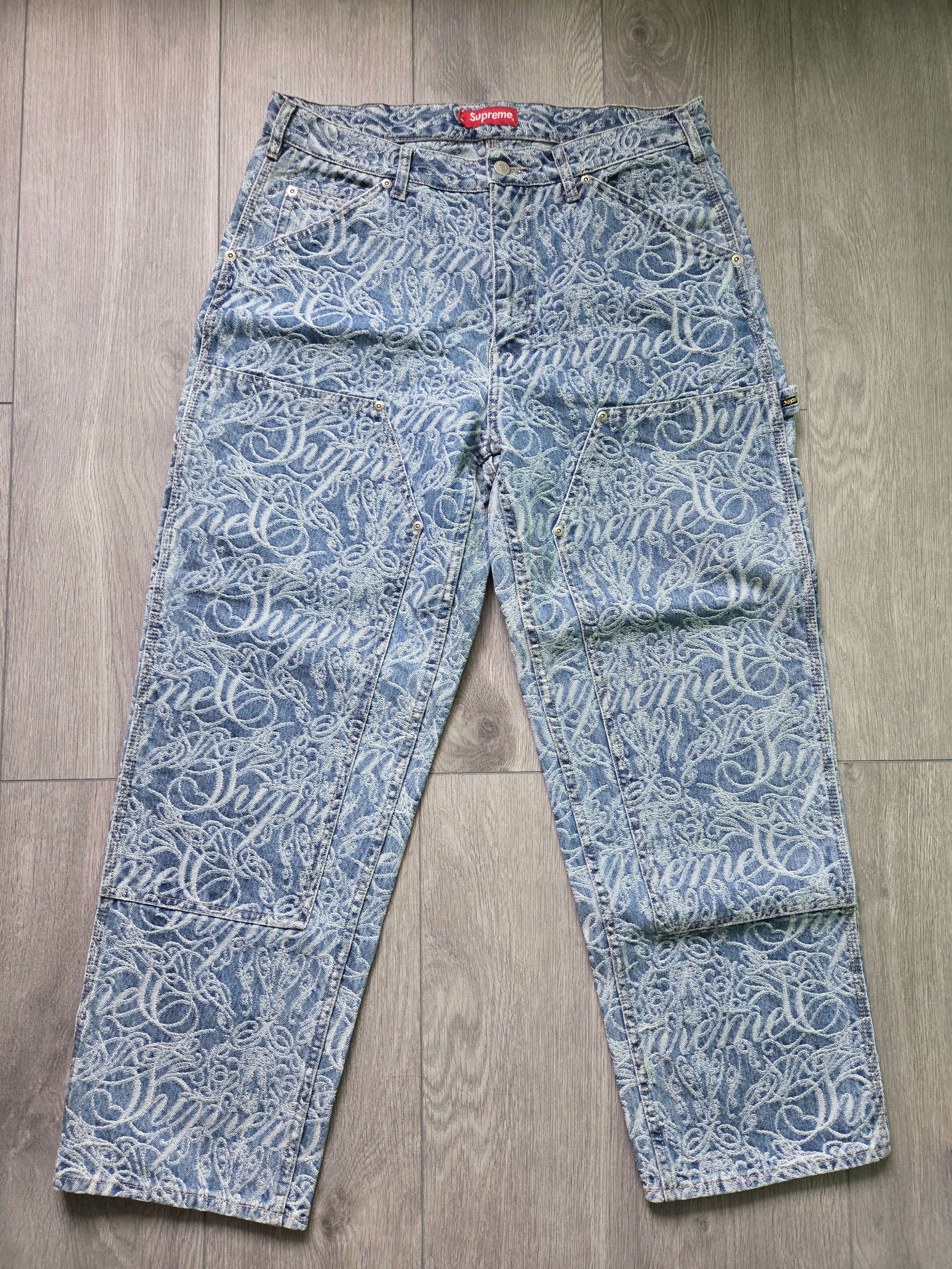 Supreme Supreme Reflective Double Knee Pants | Grailed