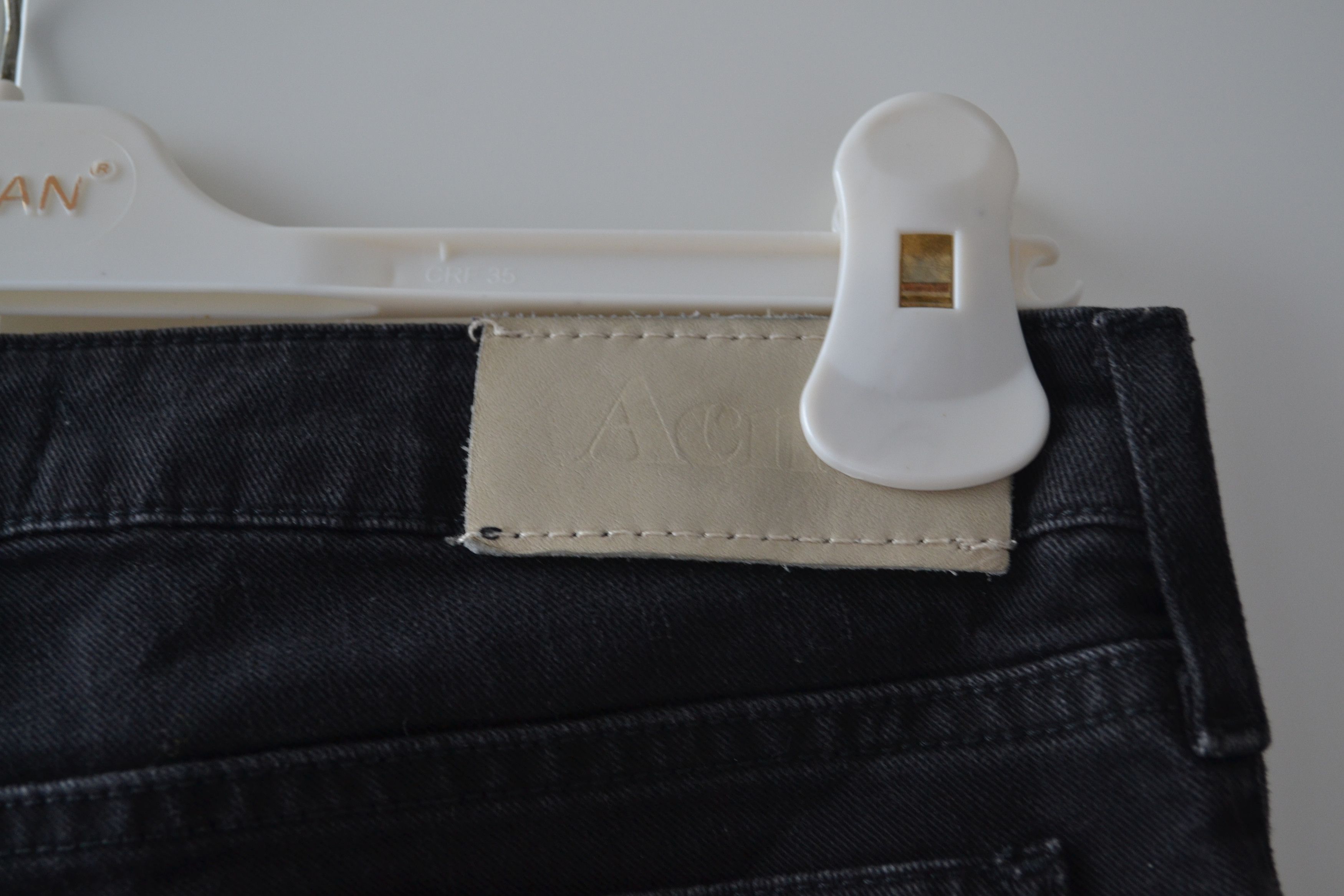 Acne Studios 🔴 Acne Studios Jeans Black Denim Kex/8Mooth Size 29/32 Size 29" - 6 Thumbnail