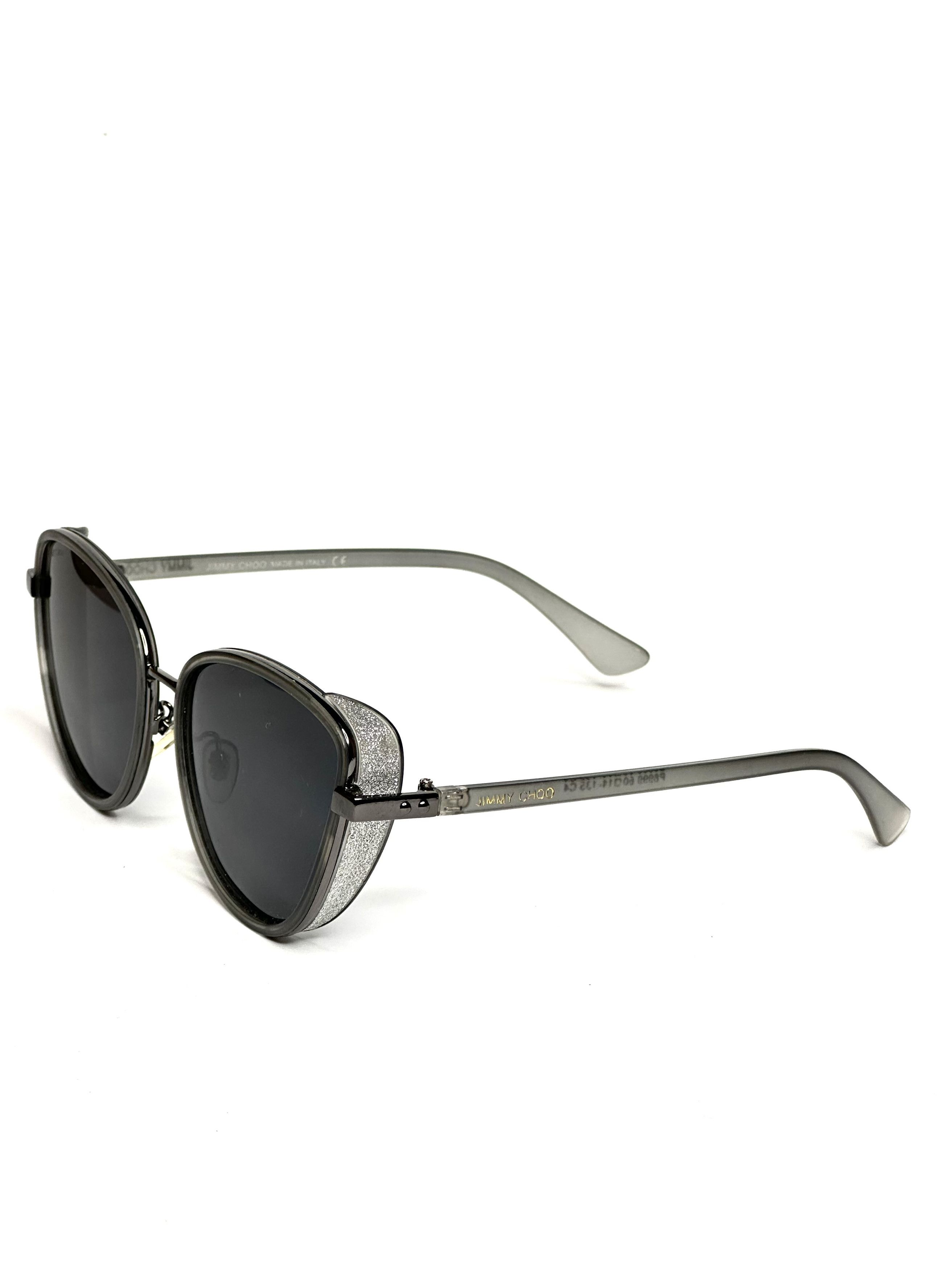 Jimmy Choo Jimmy Choo Cateye shining vintage luxury sunglasses Size ONE SIZE - 4 Thumbnail