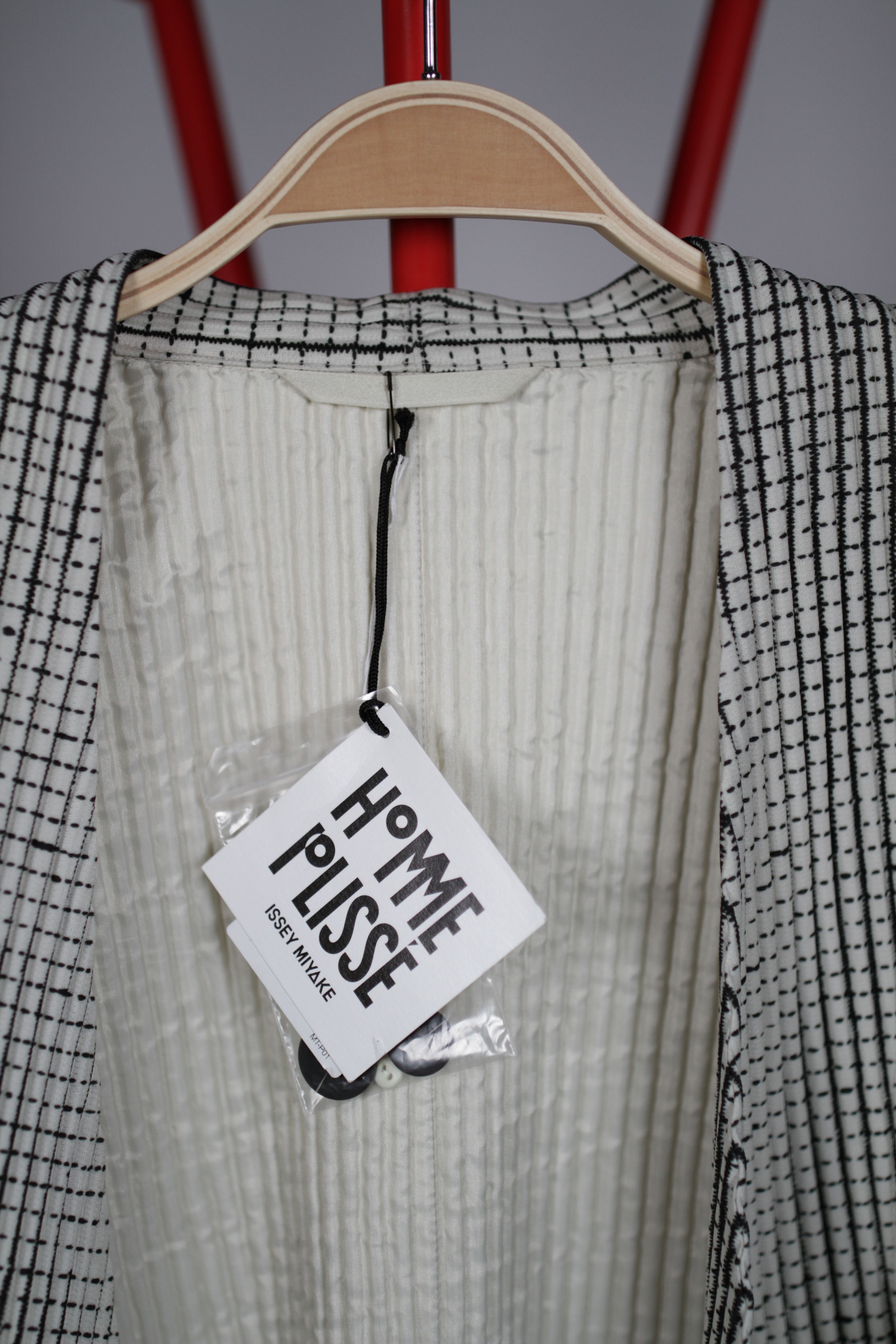 Issey Miyake Network Check Jacket Size US L / EU 52-54 / 3 - 4 Thumbnail