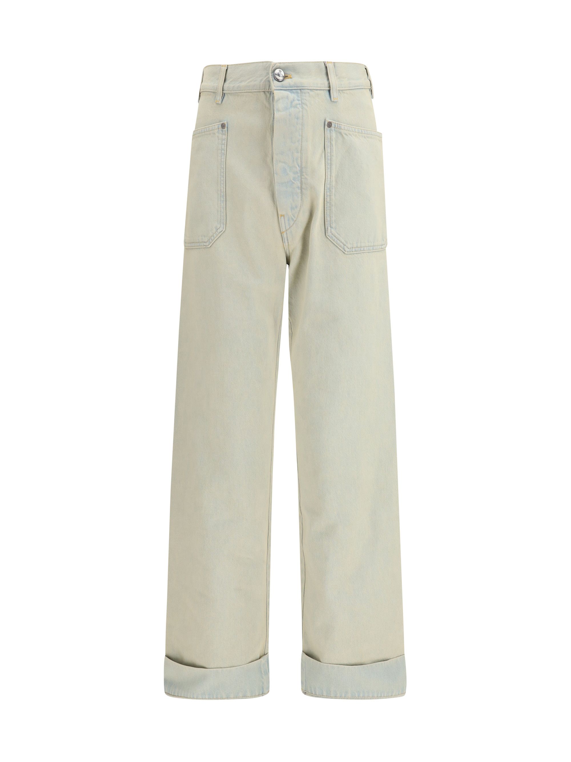 Vivienne Westwood Jeans in cotton with patch pockets Size US 30 / EU 46 - 1 Thumbnail