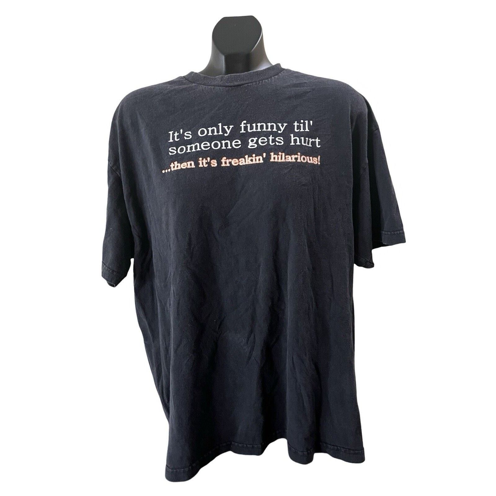 Steve And Barrys Steve & Barry’s Funny Graphic Tee XL Size US XL / EU 56 / 4 - 1 Thumbnail