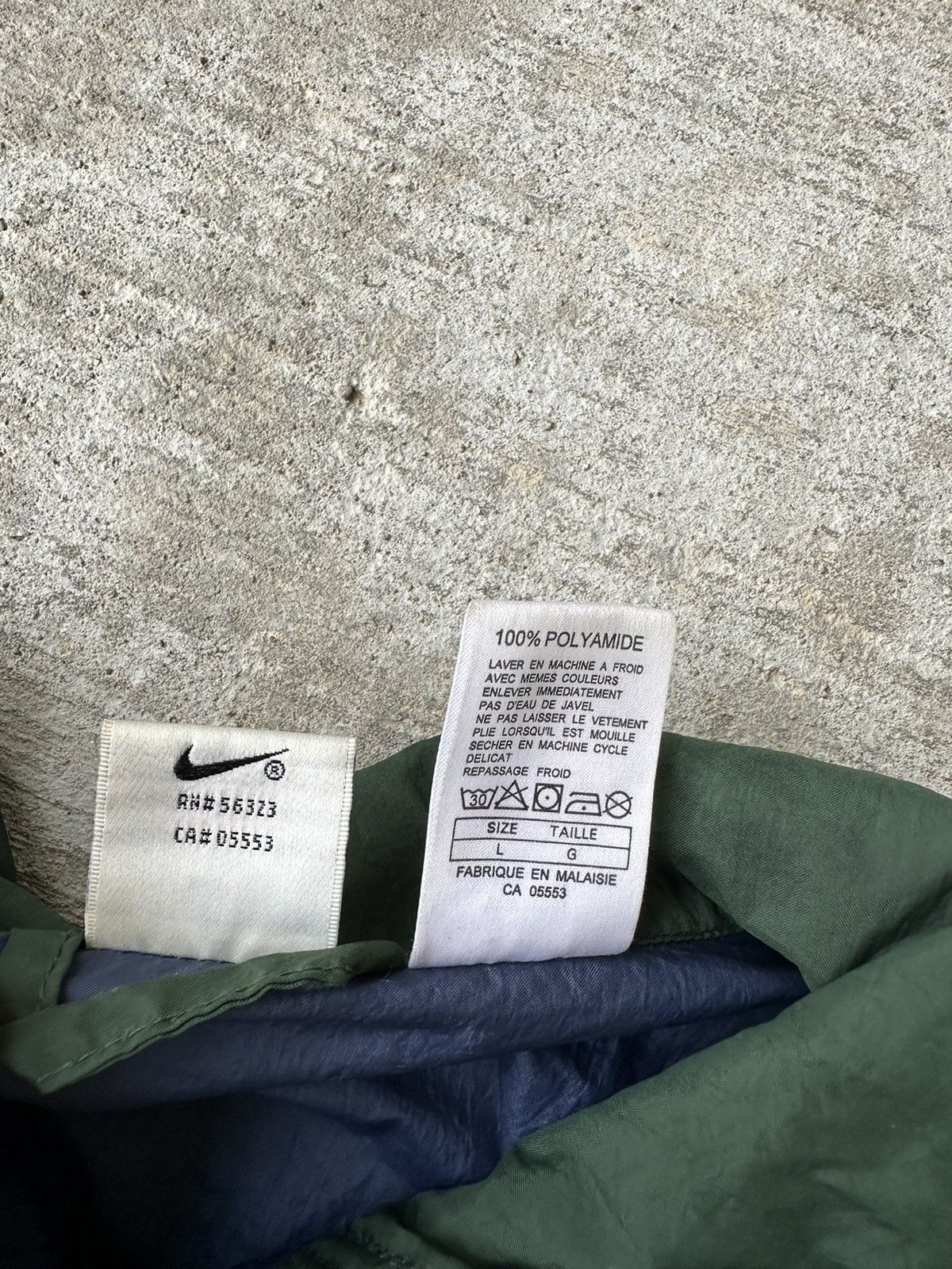 Nike 90s Nike Air Anorak Windbreaker Jacket Size US L / EU 52-54 / 3 - 13 Thumbnail