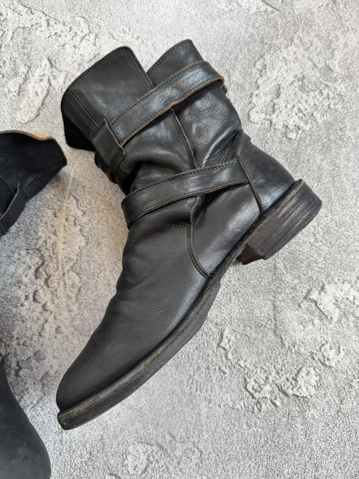 Fiorentini + Baker Fiorentini + Baker leather boots rider ankle eli moto Size US 7.5 / IT 37.5 - 13 Thumbnail