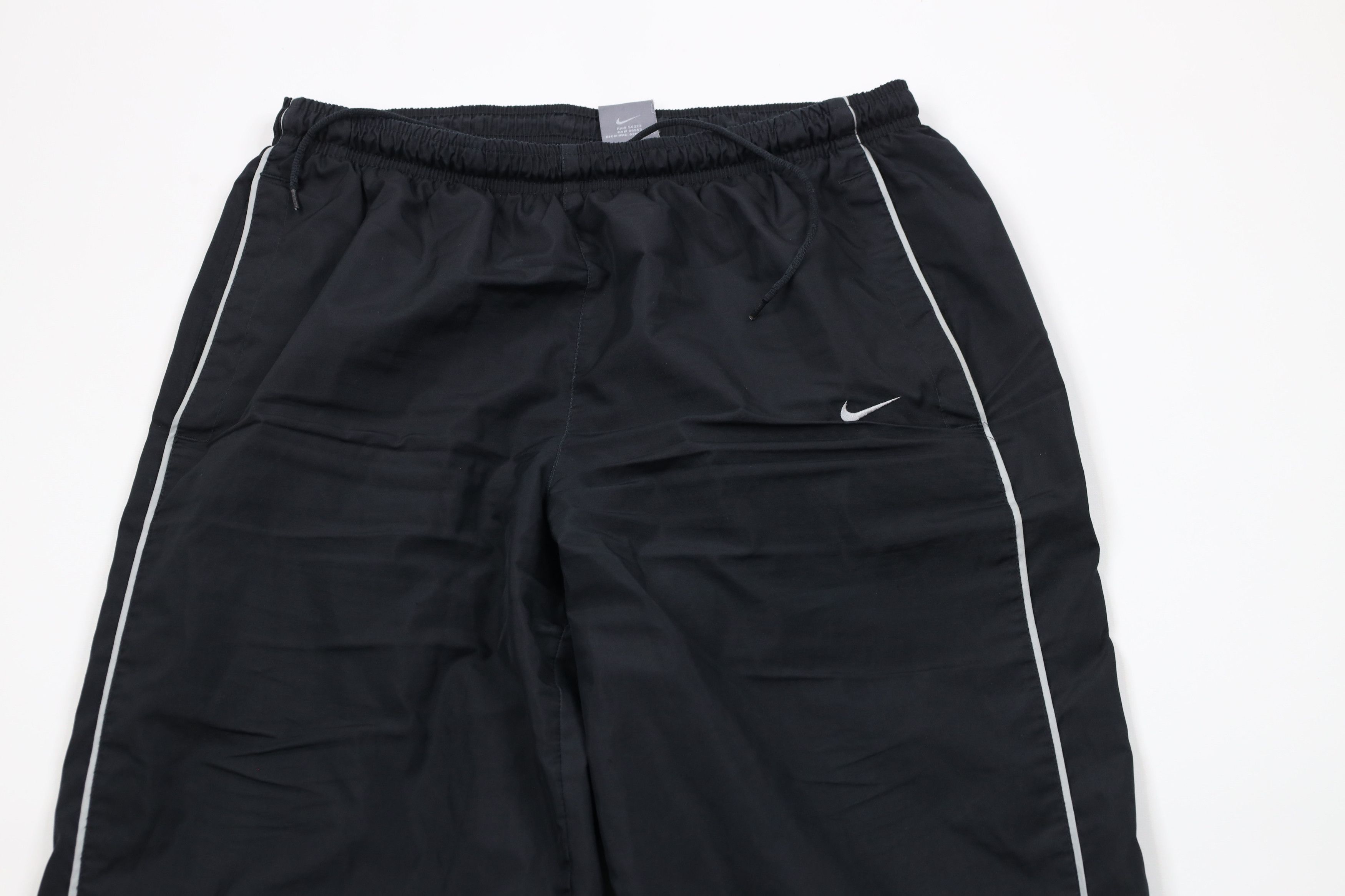Nike × Vintage Vintage Nike Travis Scott Mini Swoosh Lined Wide Leg Pants Size US 34 / EU 50 - 2 Thumbnail