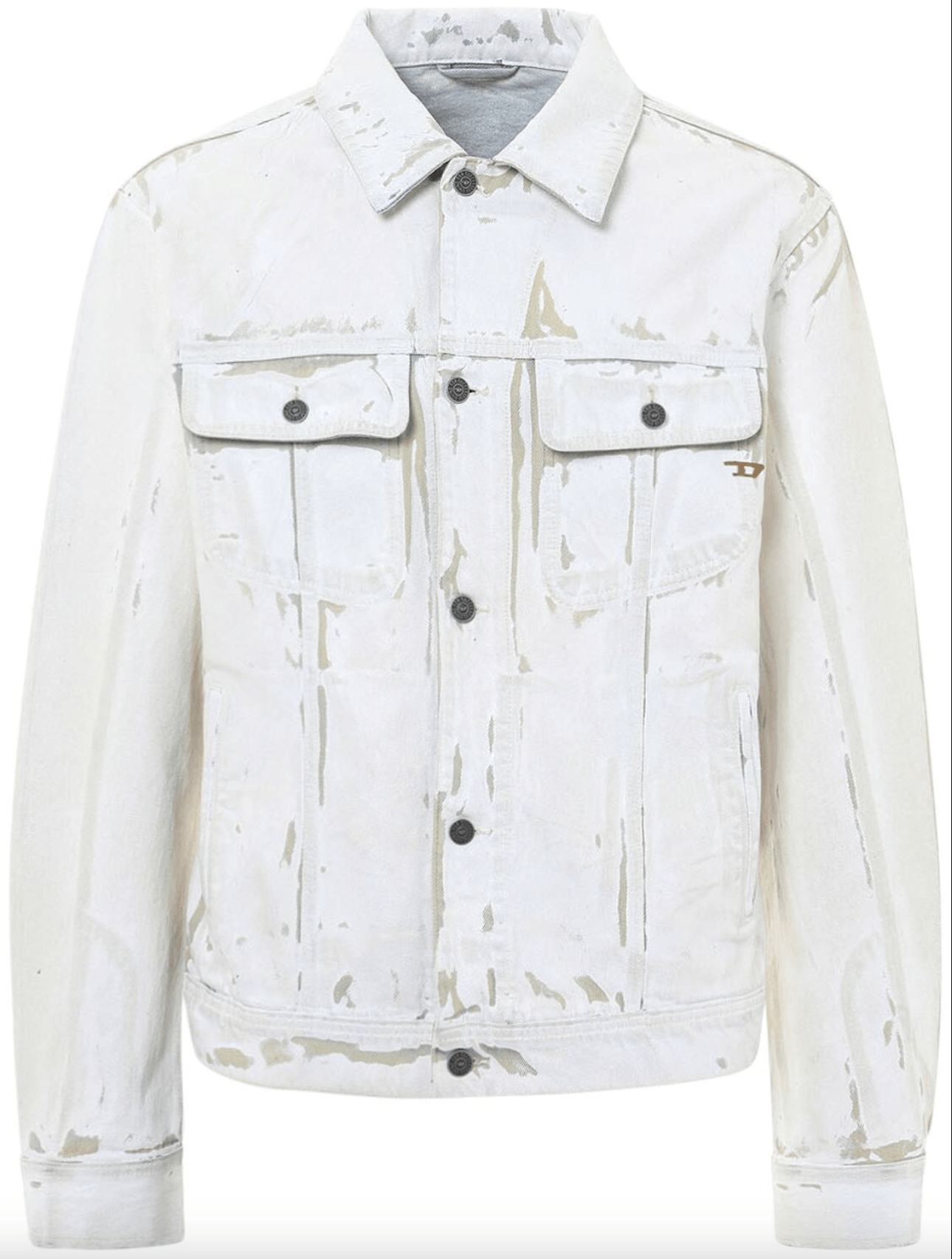 Diesel diesel painted denim trucker jacket maison martin margiela Size US M / EU 48-50 / 2 - 17 Thumbnail