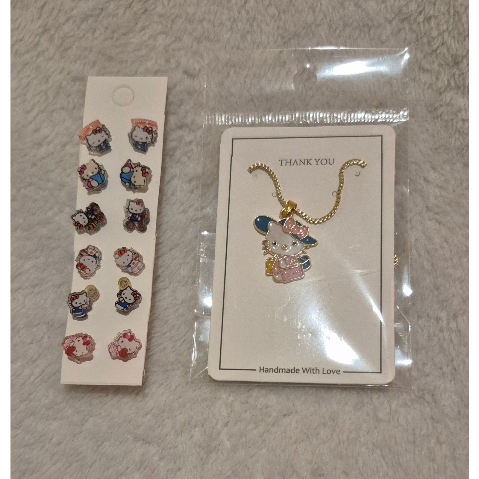 Other Hello Kitty Pink Hoodie Bundle, Kuromi Bag & Jewelry Size L / US 10 / IT 46 - 5 Thumbnail